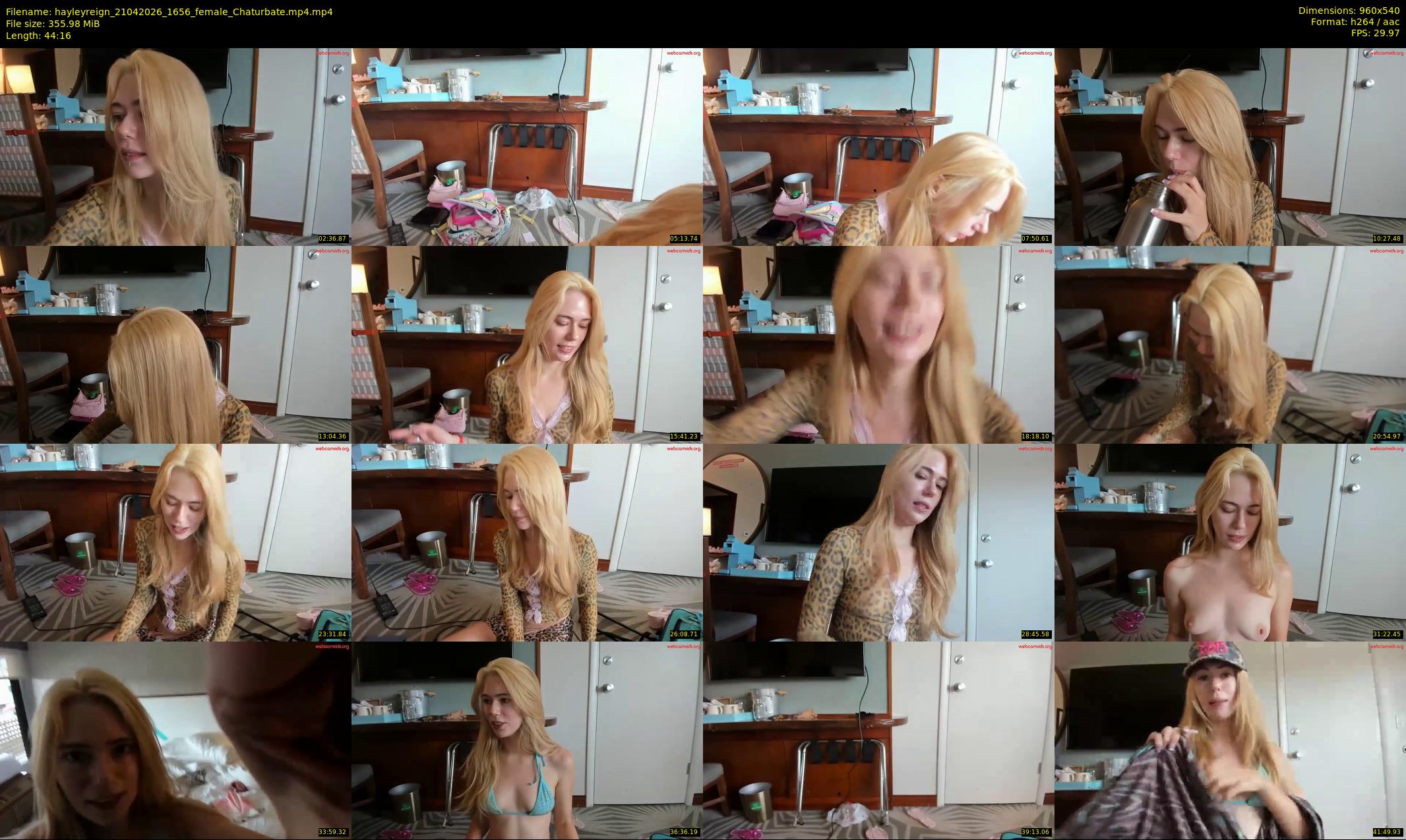 hayleyreign — 45 minute Chaturbate female cam show recording, 480p, Apr 21, 2026
