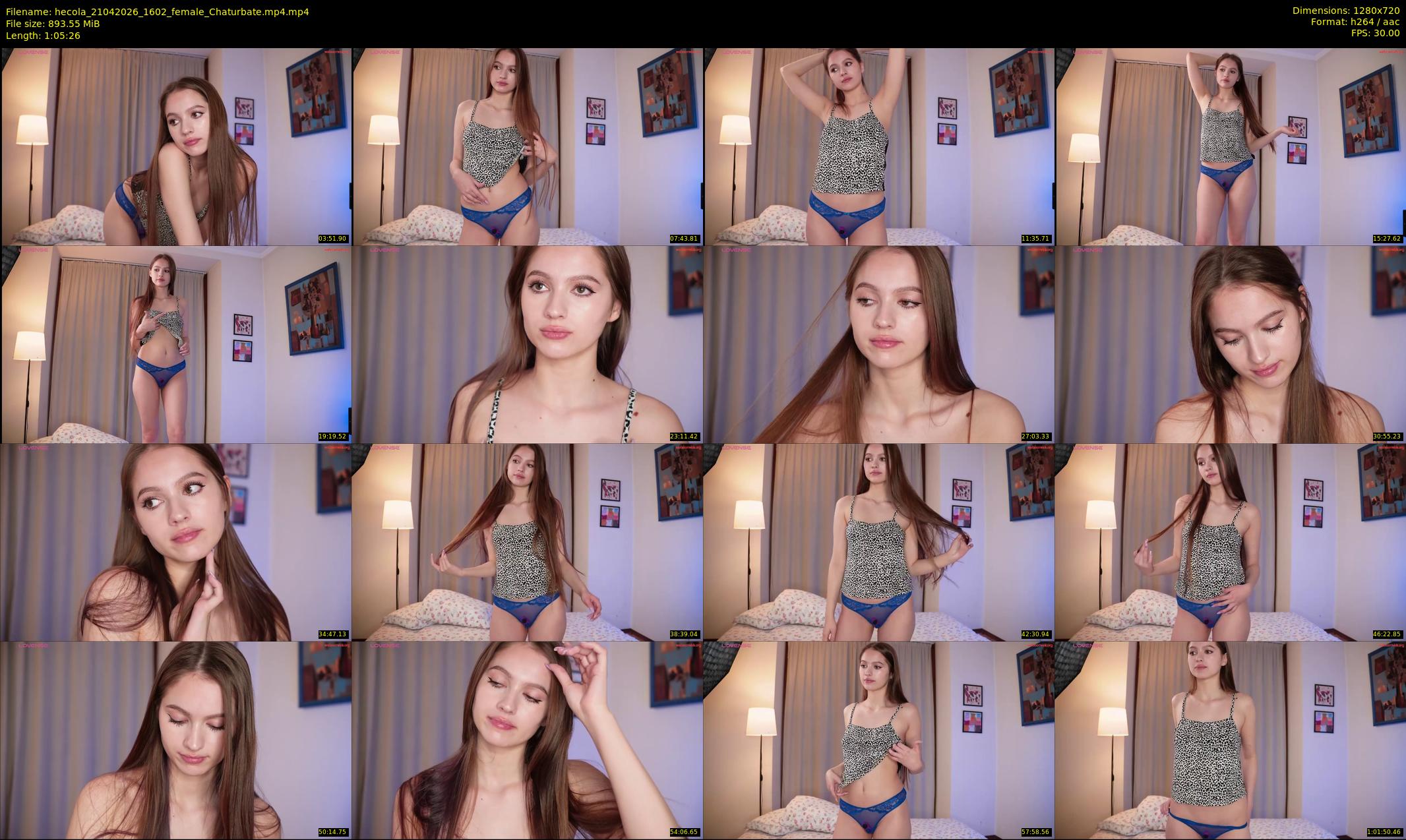 hecola — 66 minute Chaturbate female cam show recording, 720p, Apr 21, 2026