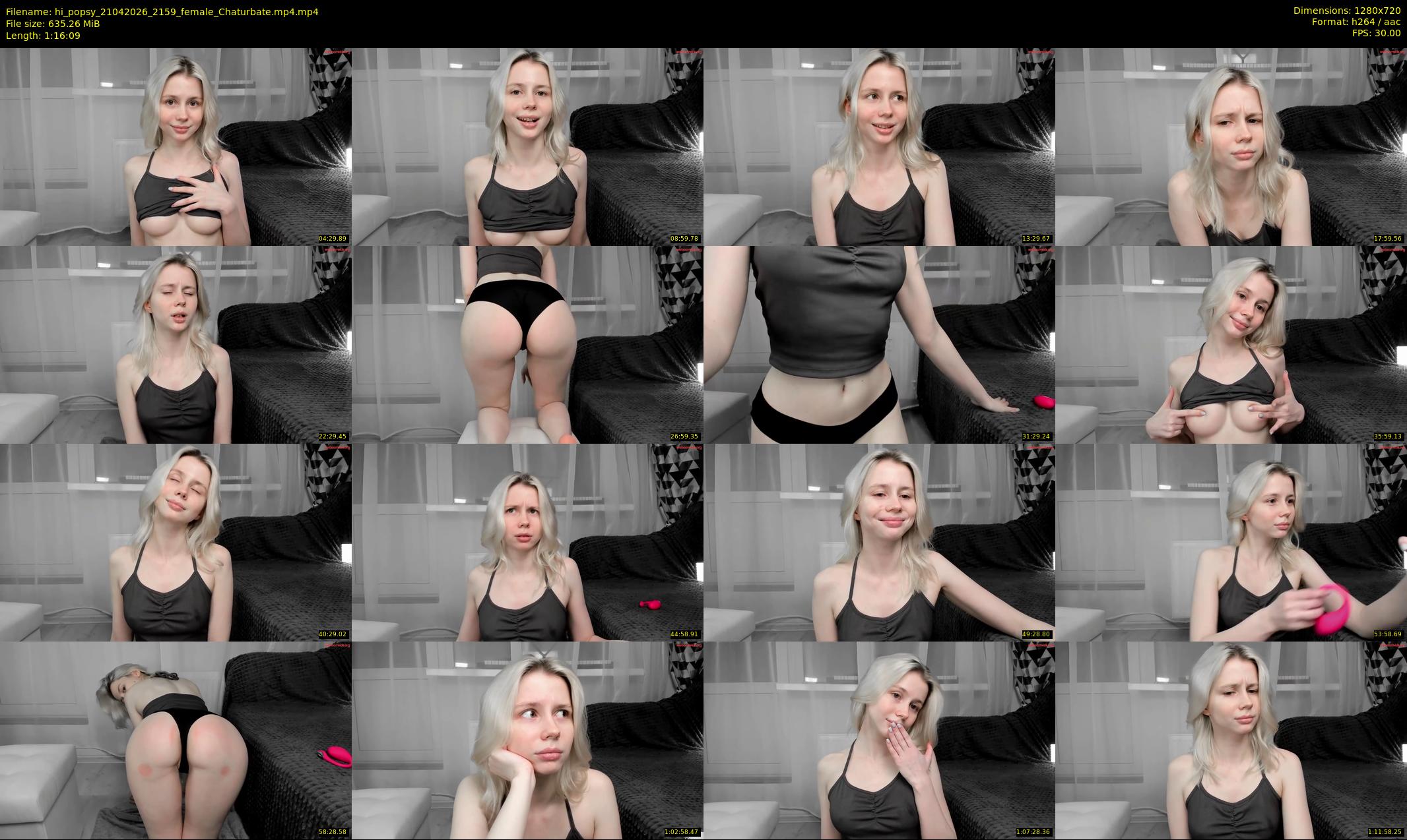 hi_popsy — 77 minute Chaturbate female cam show recording, 720p, Apr 21, 2026