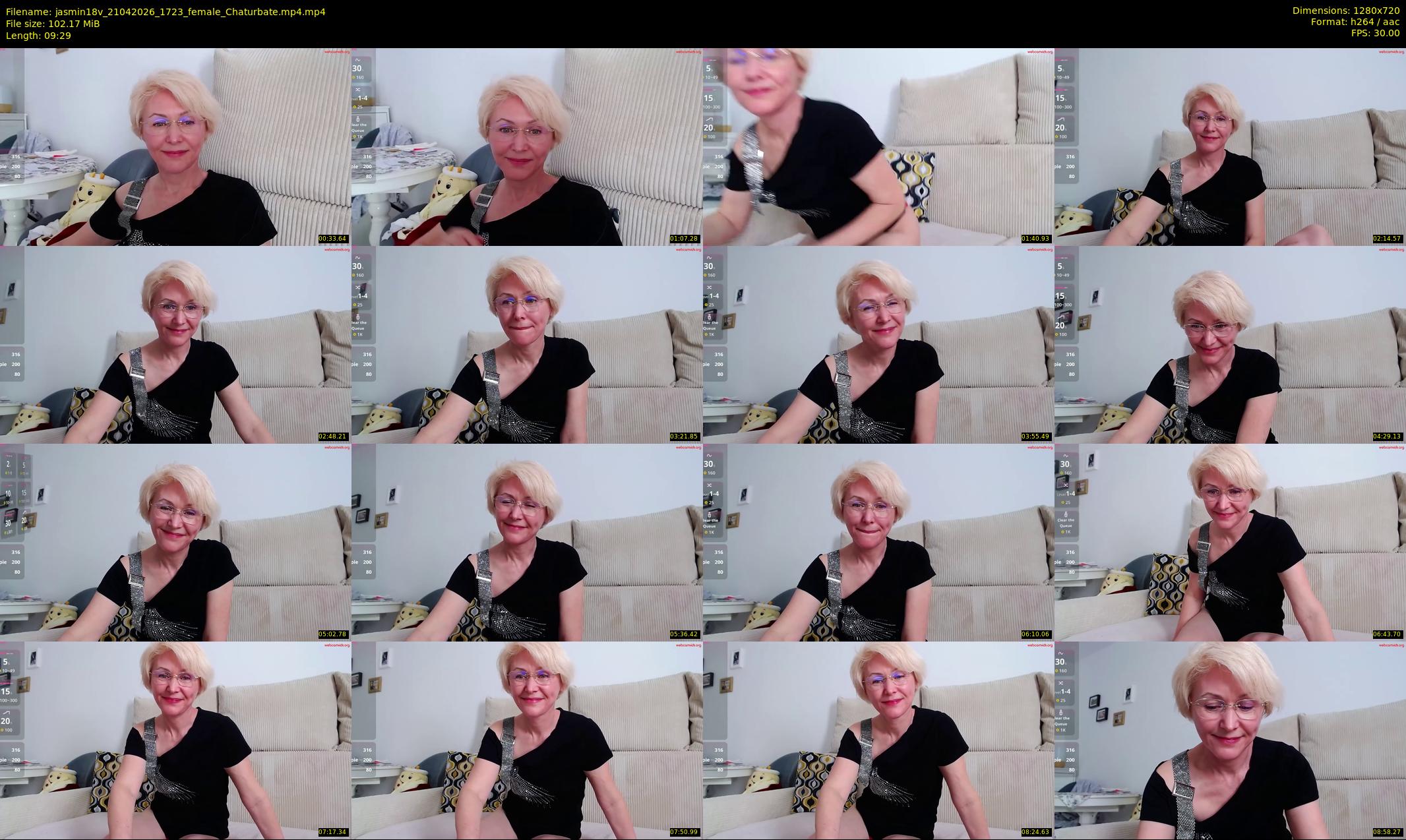 jasmin18v — 10 minute Chaturbate female cam show recording, 720p, Apr 21, 2026