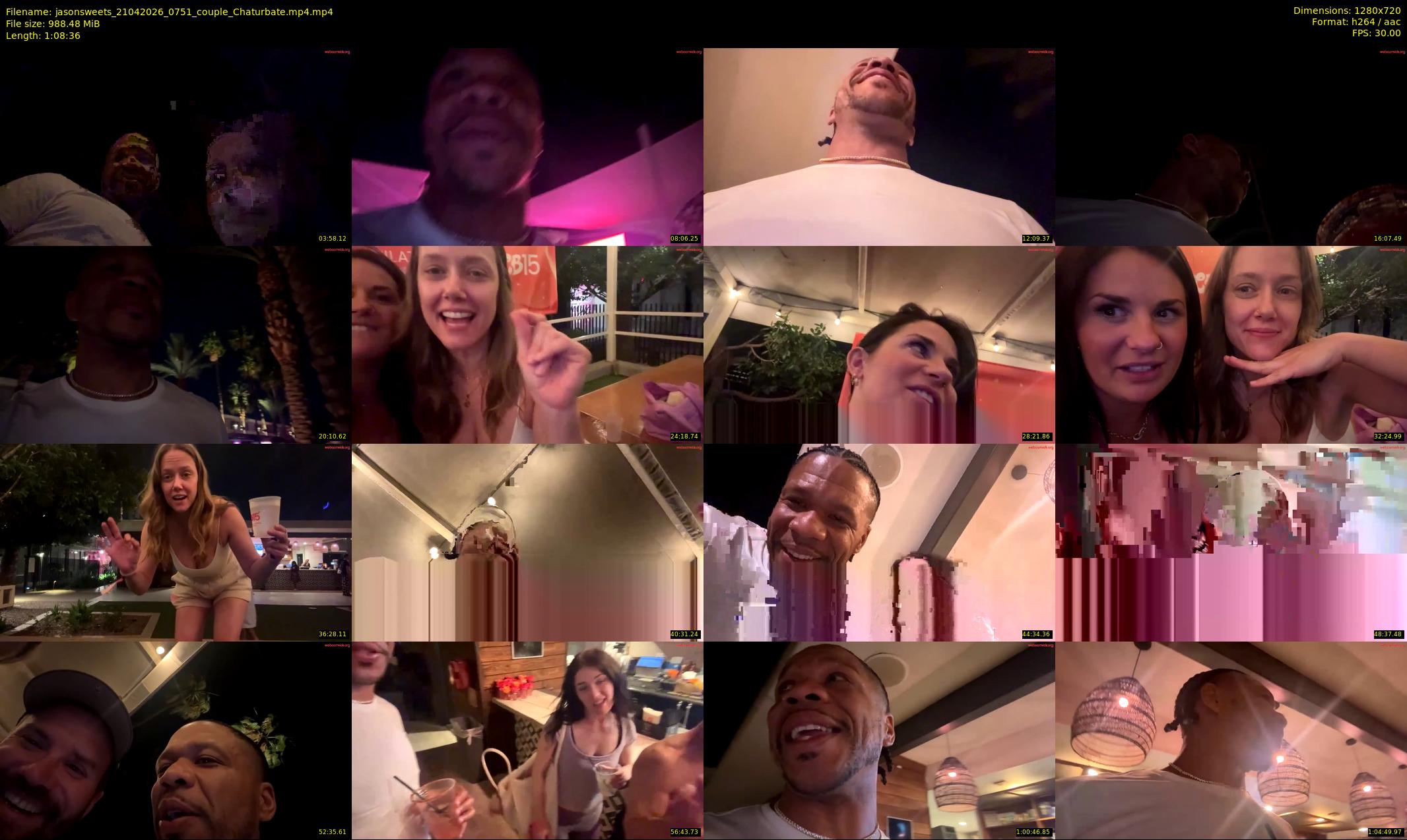 jasonsweets — 69 minute Chaturbate couple cam show recording, 720p, Apr 21, 2026