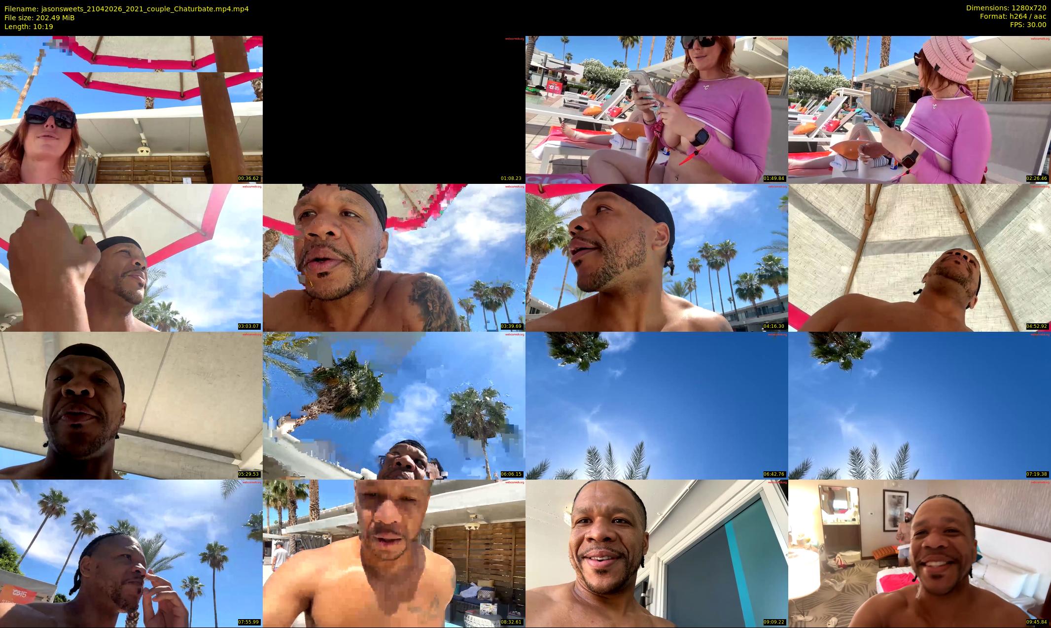 jasonsweets — 11 minute Chaturbate couple cam show recording, 720p, Apr 21, 2026