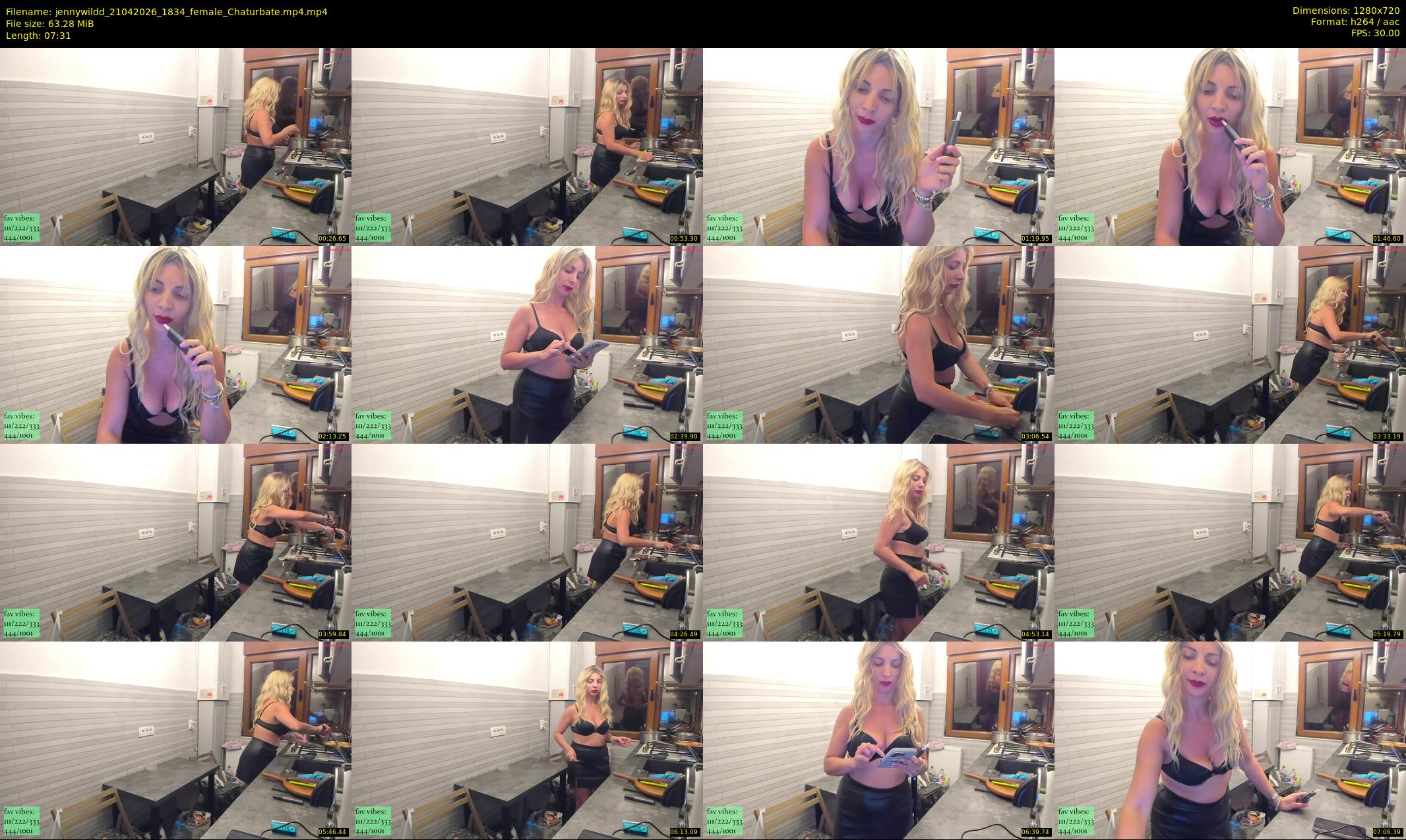 jennywildd — 8 minute Chaturbate female cam show recording, 720p, Apr 21, 2026