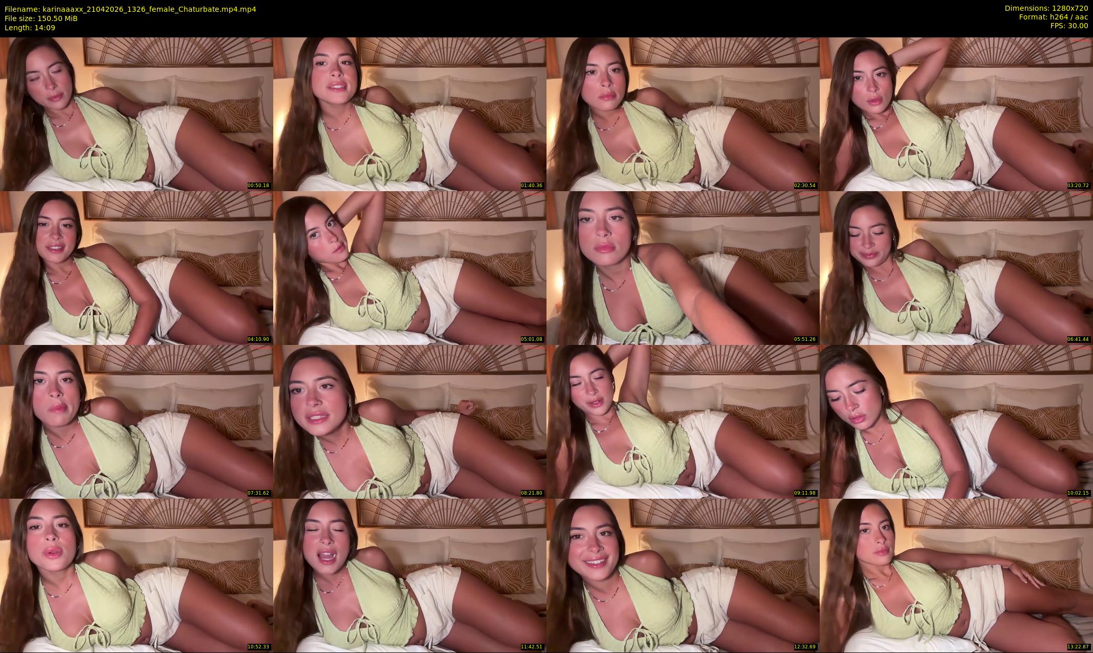 karinaaaxx — 15 minute Chaturbate female cam show recording, 720p, Apr 21, 2026