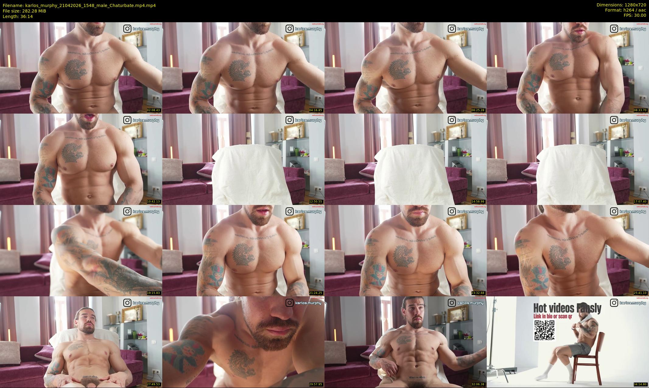 karlos_murphy — 37 minute Chaturbate male cam show recording, 720p, Apr 21, 2026