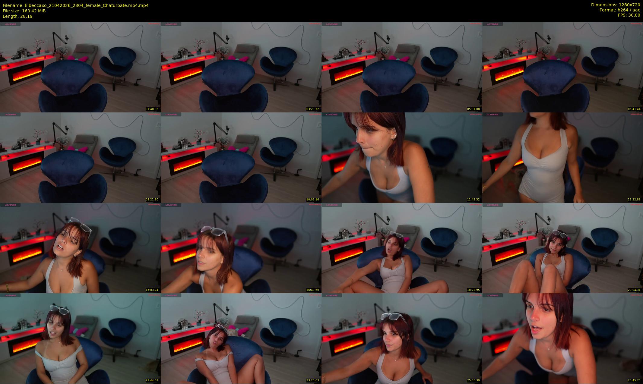 lilbeccaxo — 29 minute Chaturbate female cam show recording, 720p, Apr 21, 2026