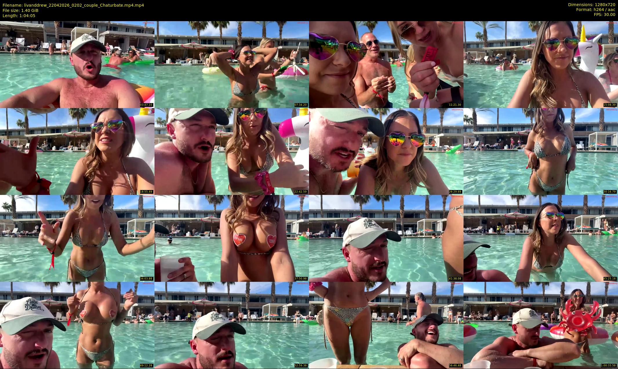 livanddrew — 65 minute Chaturbate couple cam show recording, 720p, Apr 22, 2026