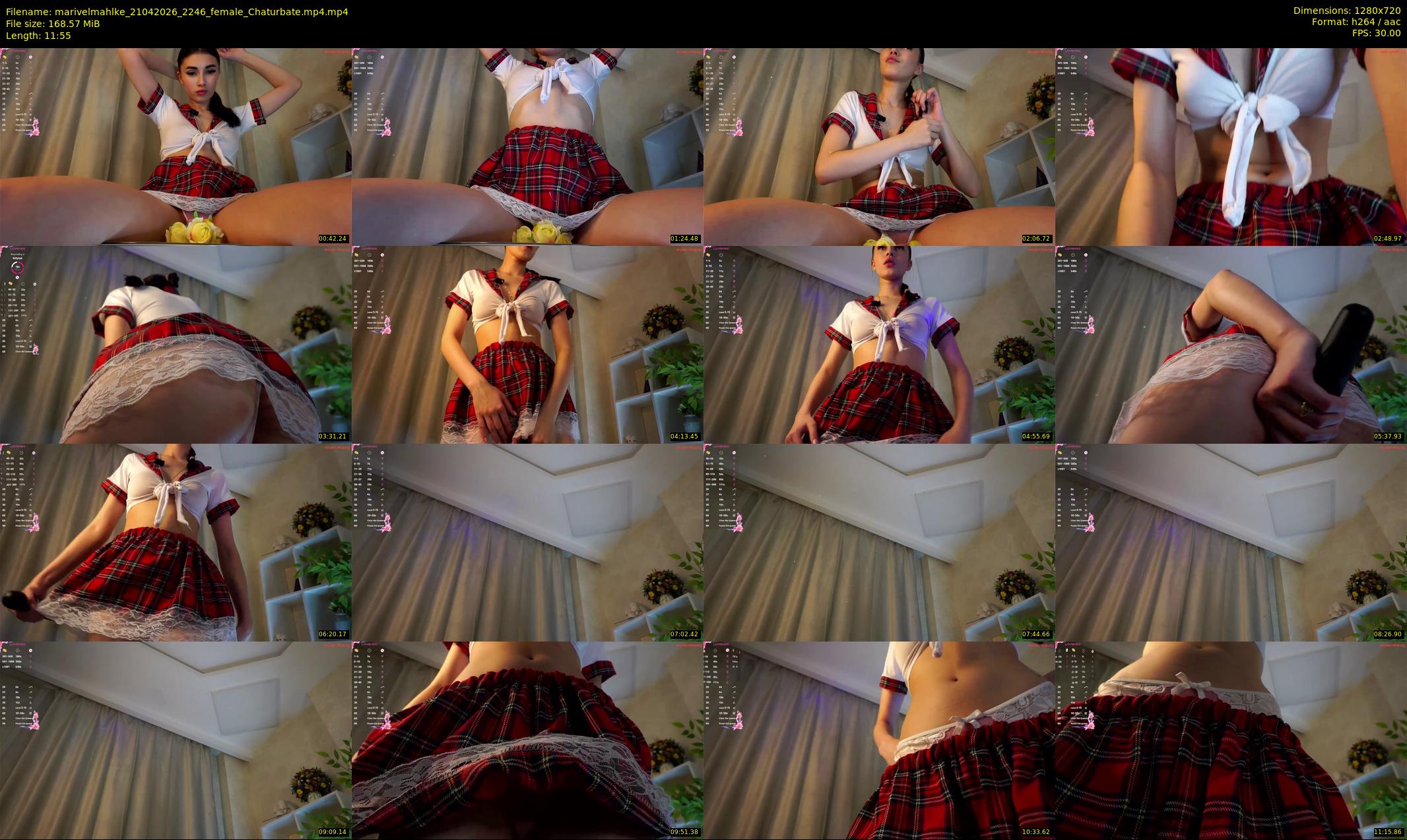 marivelmahlke — 12 minute Chaturbate female cam show recording, 720p, Apr 21, 2026