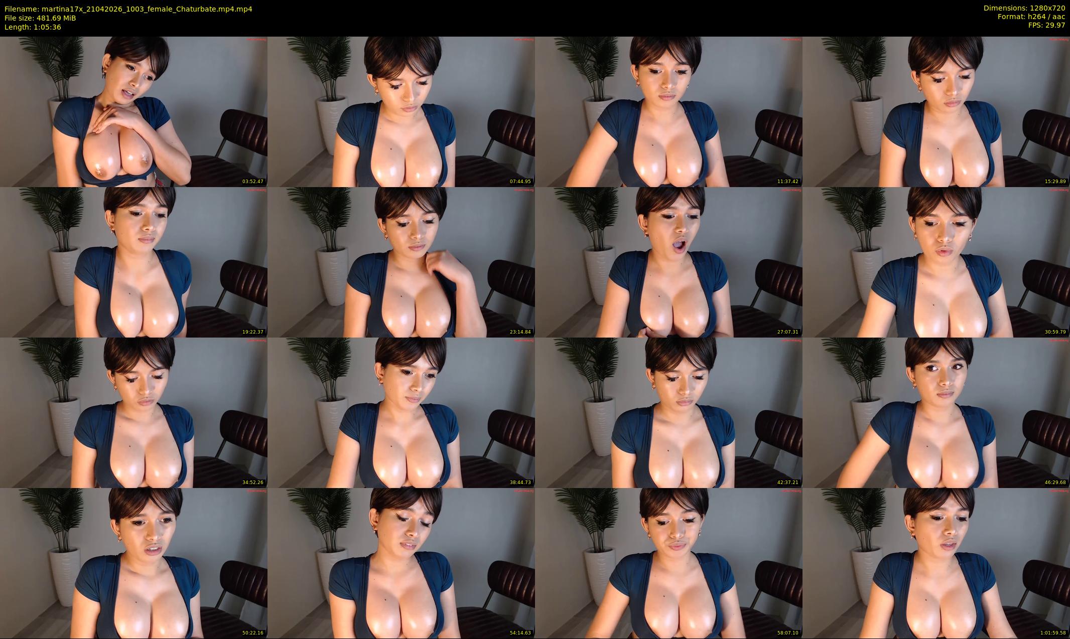 martina17x — 66 minute Chaturbate female cam show recording, 720p, Apr 21, 2026