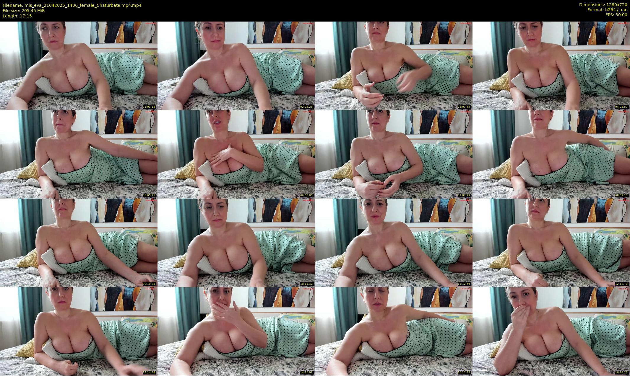 mis_eva — 18 minute Chaturbate female cam show recording, 720p, Apr 21, 2026