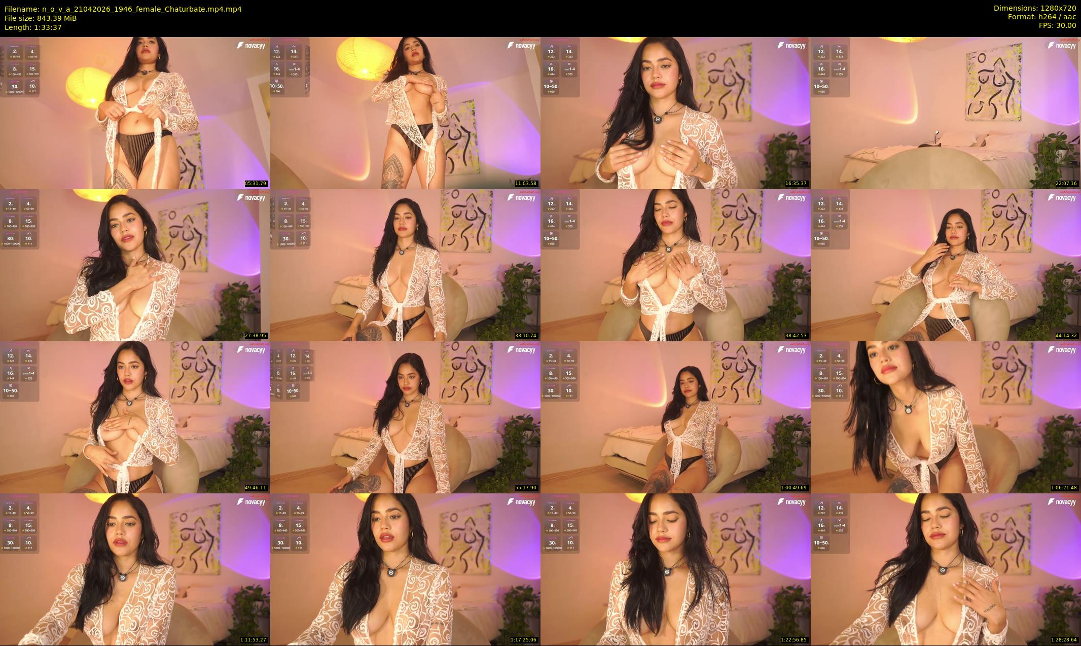 n_o_v_a — 94 minute Chaturbate female cam show recording, 720p, Apr 21, 2026