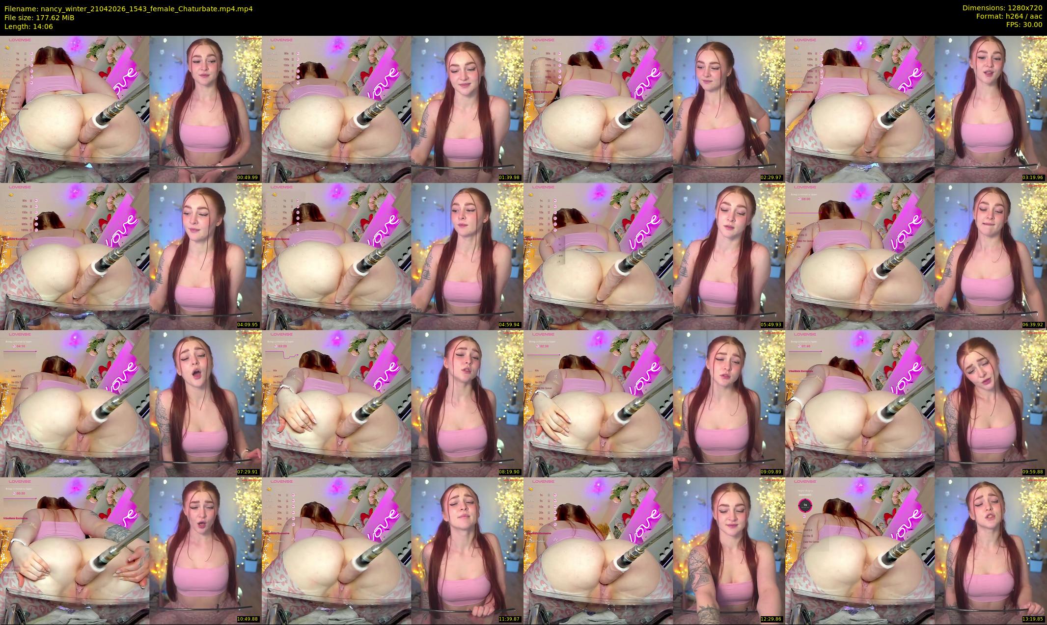 nancy_winter — 15 minute Chaturbate female cam show recording, 720p, Apr 21, 2026