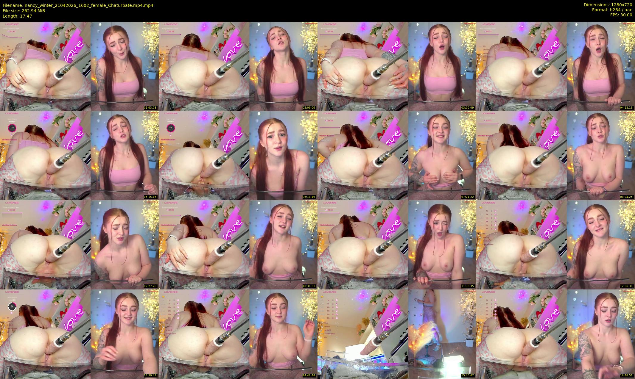 nancy_winter — 18 minute Chaturbate female cam show recording, 720p, Apr 21, 2026