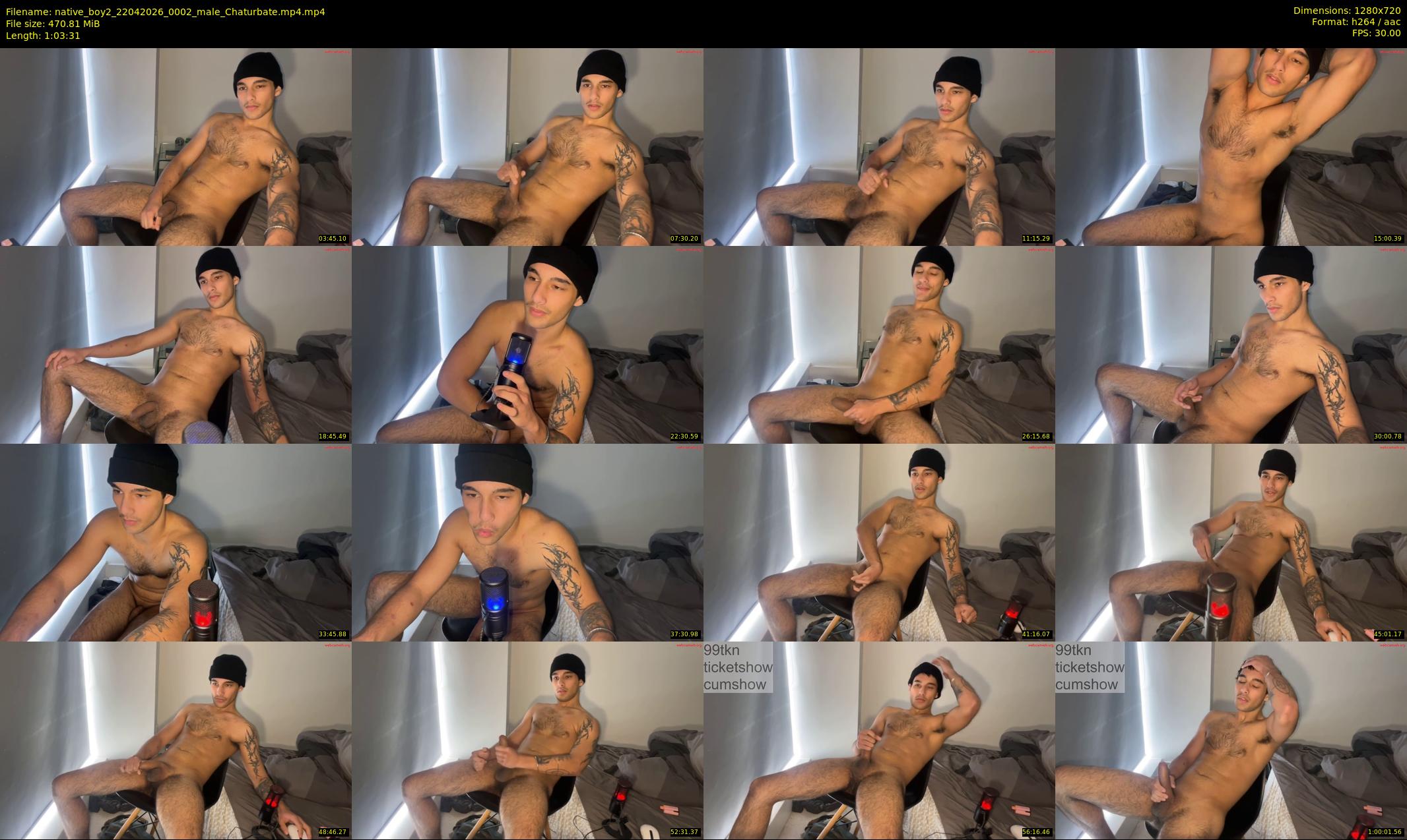 native_boy2 — 64 minute Chaturbate male cam show recording, 720p, Apr 22, 2026