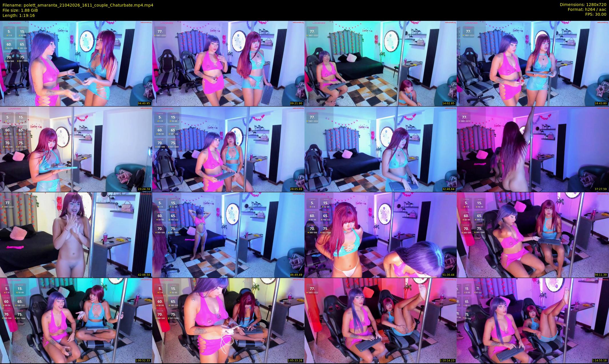 polett_amaranta — 80 minute Chaturbate couple cam show recording, 720p, Apr 21, 2026