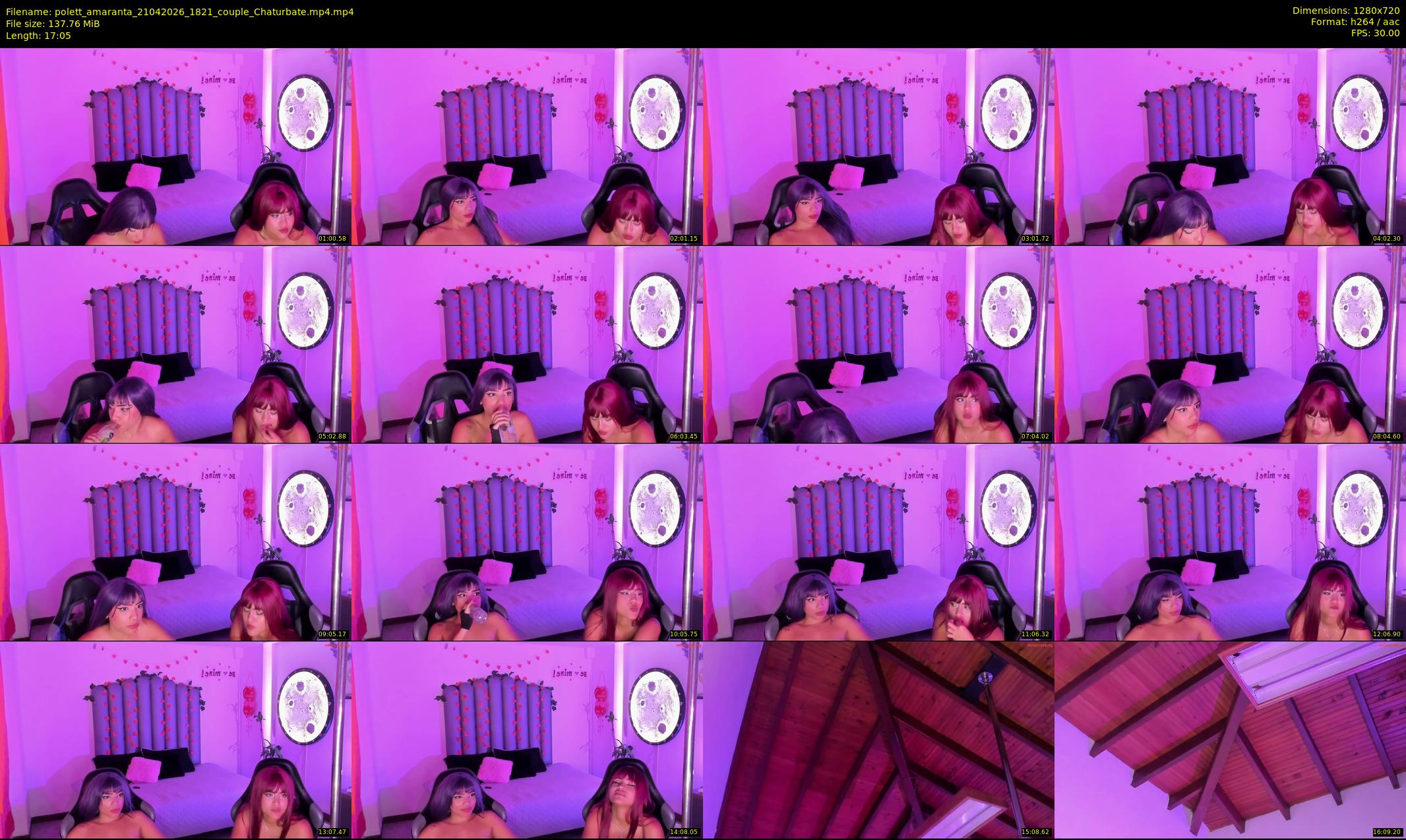 polett_amaranta — 18 minute Chaturbate couple cam show recording, 720p, Apr 21, 2026
