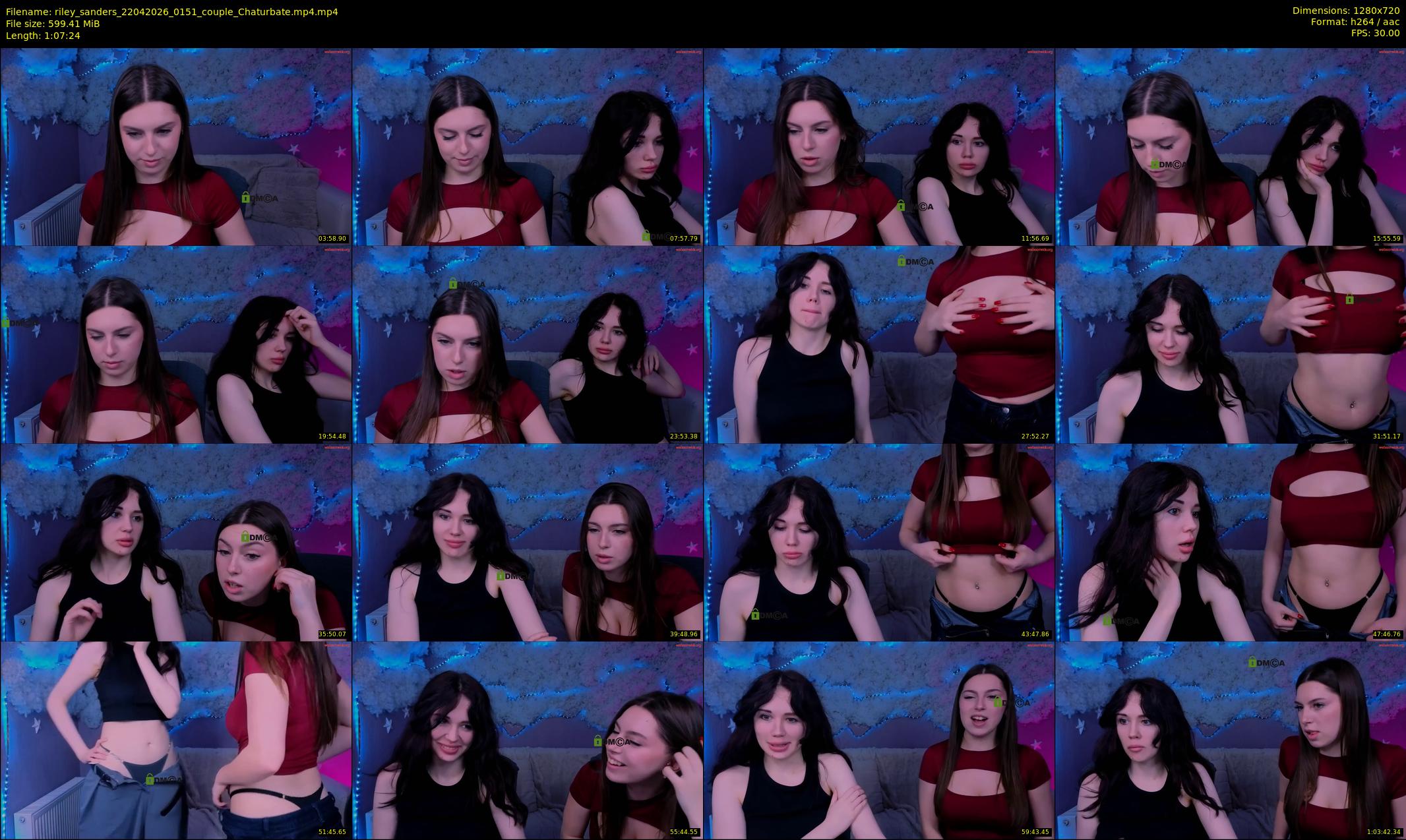 riley_sanders — 68 minute Chaturbate couple cam show recording, 720p, Apr 22, 2026