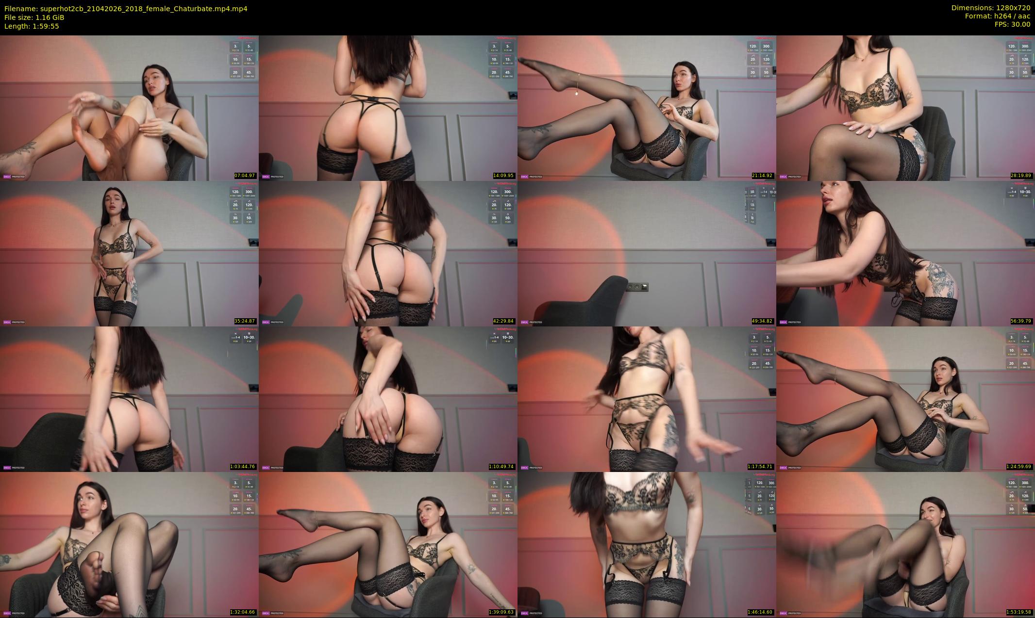 superhot2cb — 120 minute Chaturbate female cam show recording, 720p, Apr 21, 2026