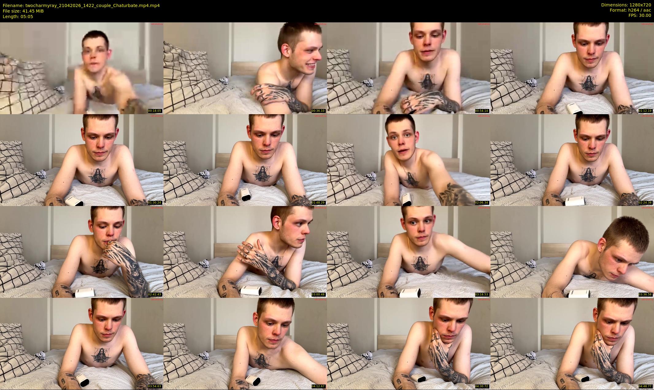twocharmyray — 6 minute Chaturbate couple cam show recording, 720p, Apr 21, 2026
