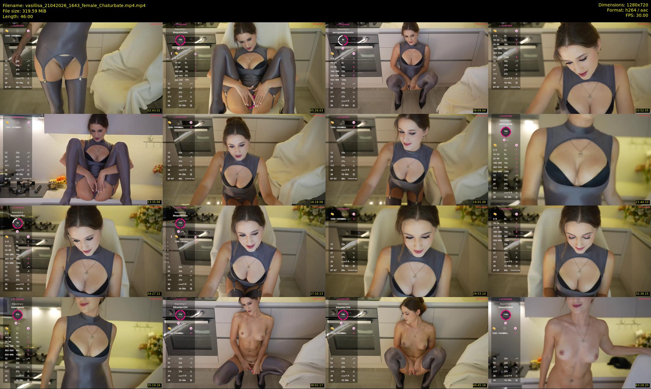 vasillisa — 46 minute Chaturbate female cam show recording, 720p, Apr 21, 2026