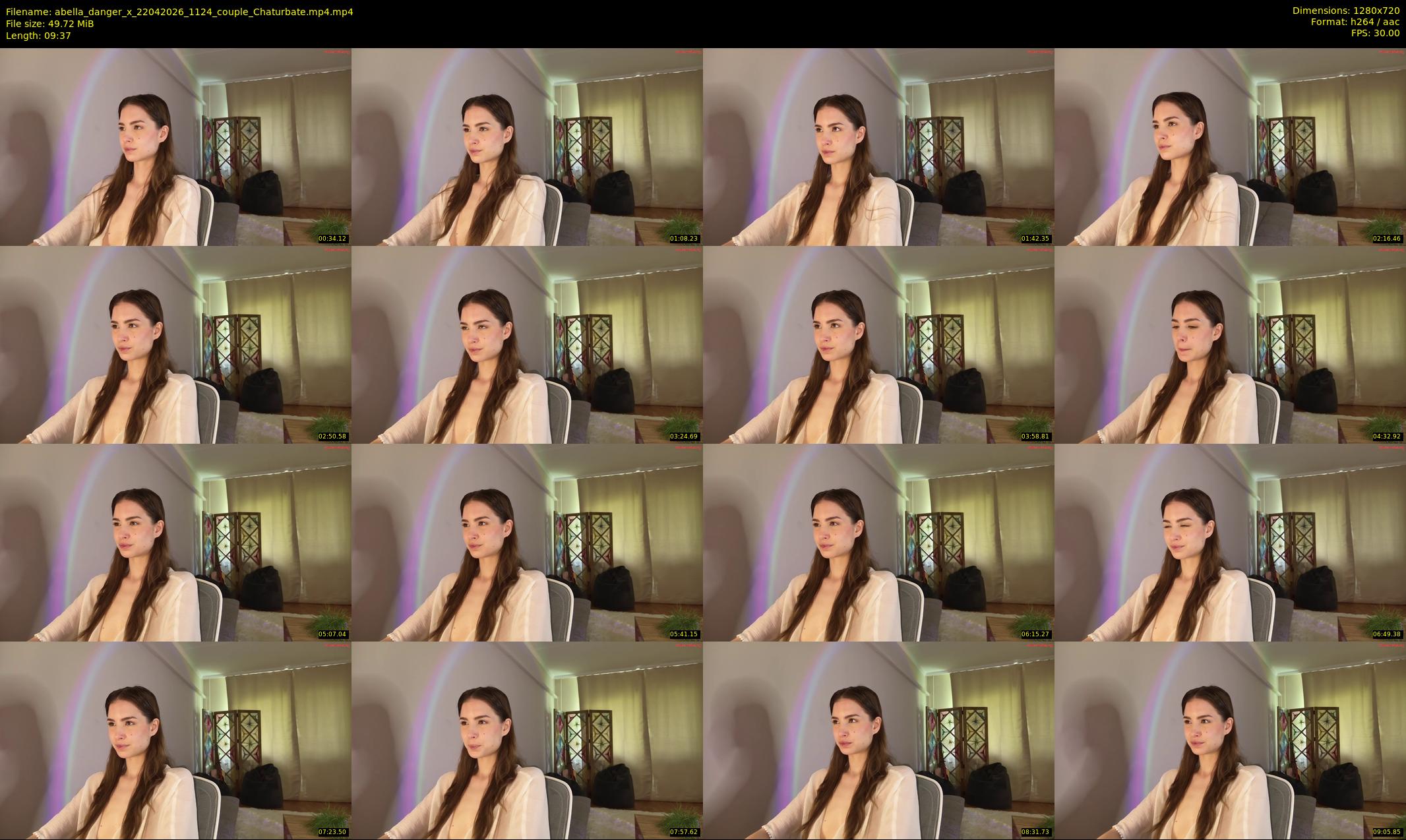 abella_danger_x — 10 minute Chaturbate female cam show recording, 720p, Apr 22, 2026