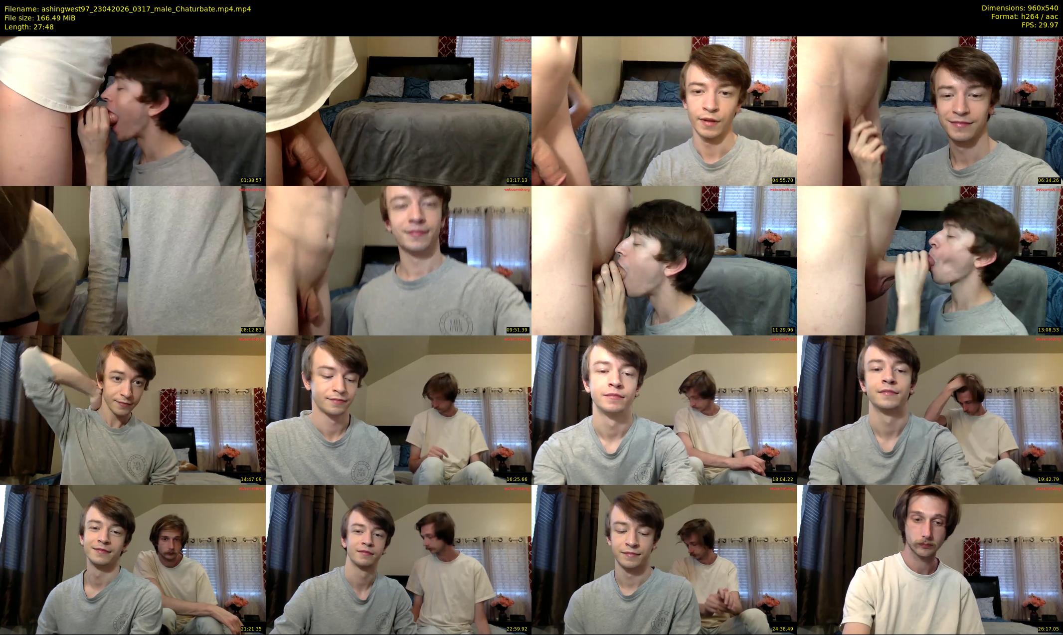 ashingwest97 — 28 minute Chaturbate male cam show recording, 480p, Apr 23, 2026