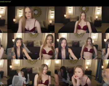 bright_diamonds_054 — 121 minute Chaturbate couple cam show recording, 720p, Apr 22, 2026