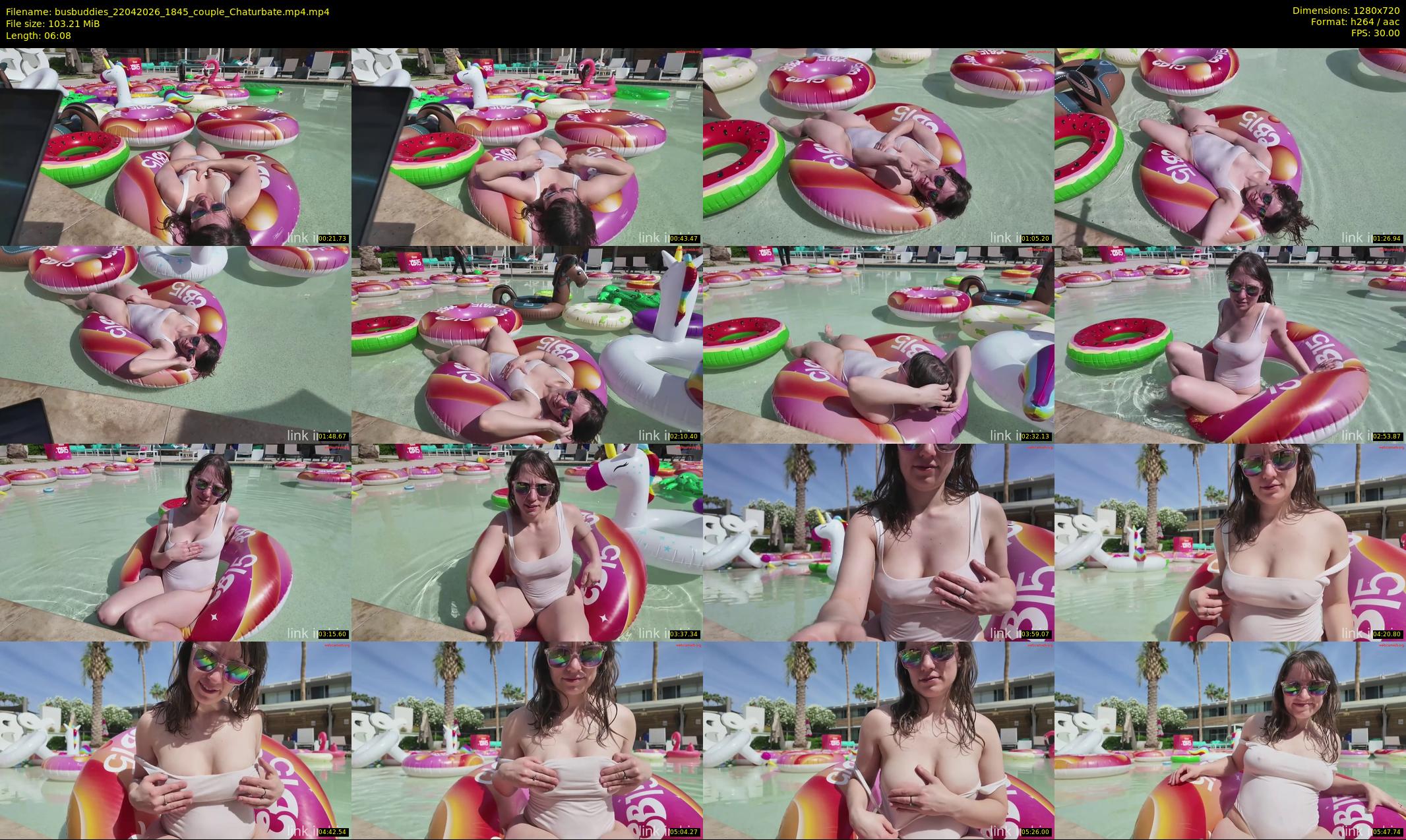 busbuddies — 7 minute Chaturbate couple cam show recording, 720p, Apr 22, 2026