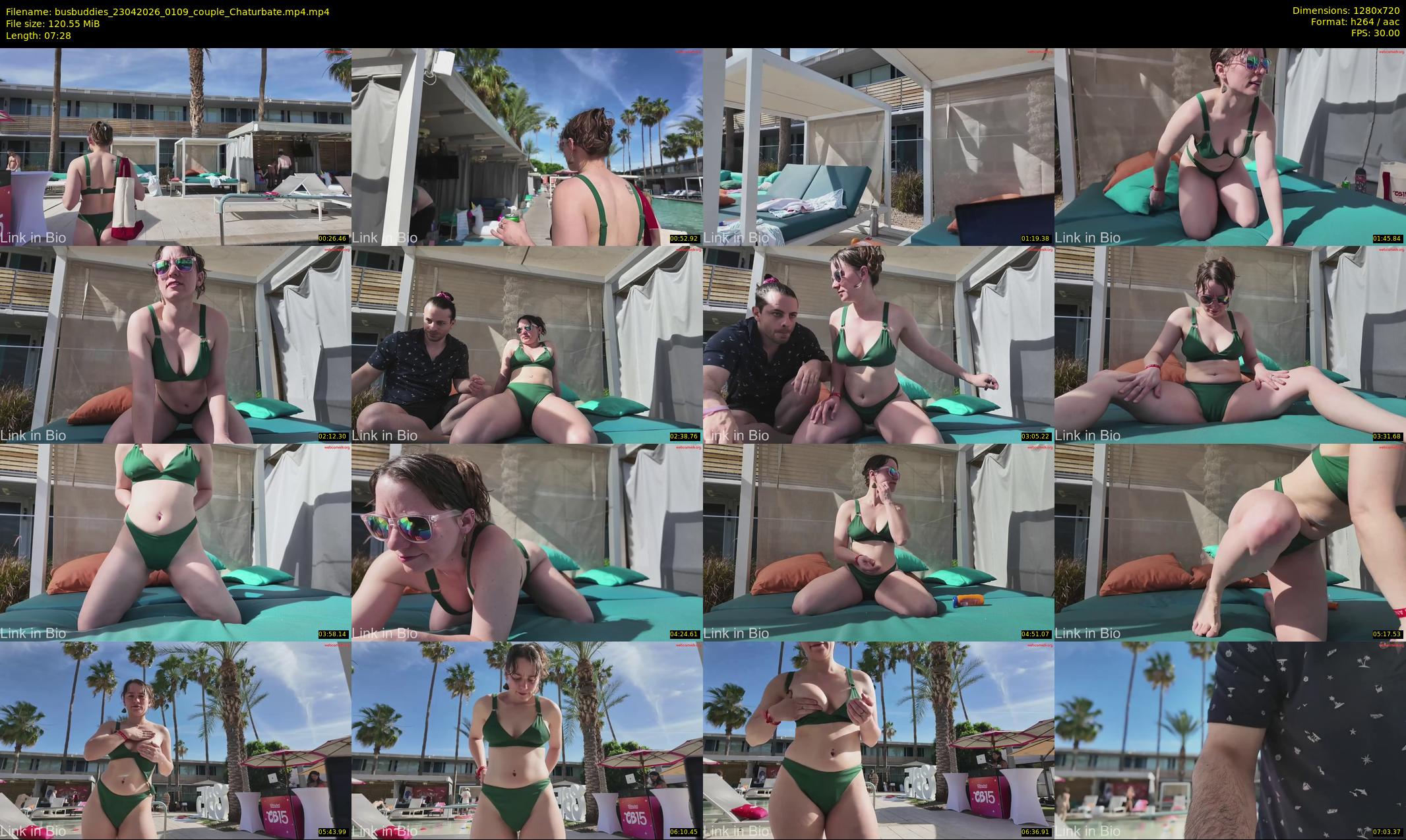 busbuddies — 8 minute Chaturbate couple cam show recording, 720p, Apr 23, 2026