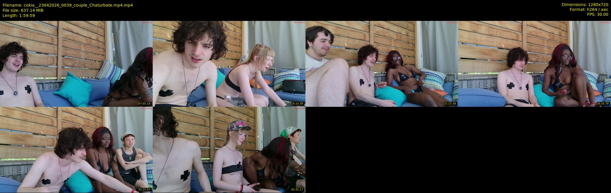 cokia_ — 120 minute Chaturbate male cam show recording, 720p, Apr 23, 2026