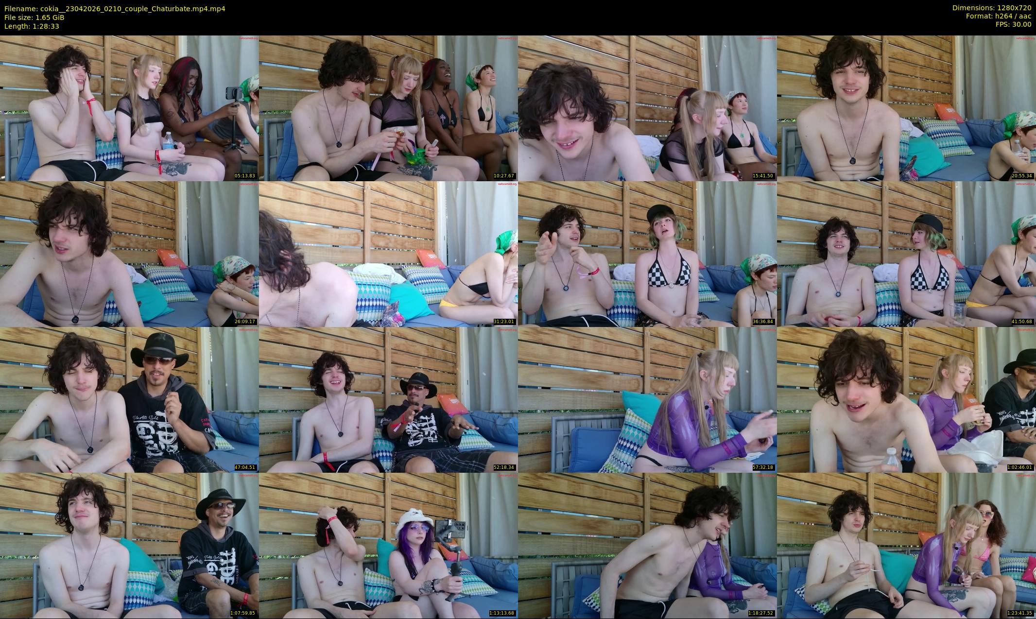 cokia_ — 89 minute Chaturbate male cam show recording, 720p, Apr 23, 2026
