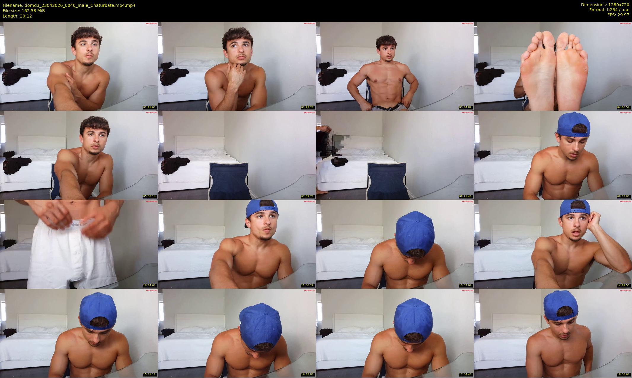 domd3 — 21 minute Chaturbate male cam show recording, 720p, Apr 23, 2026