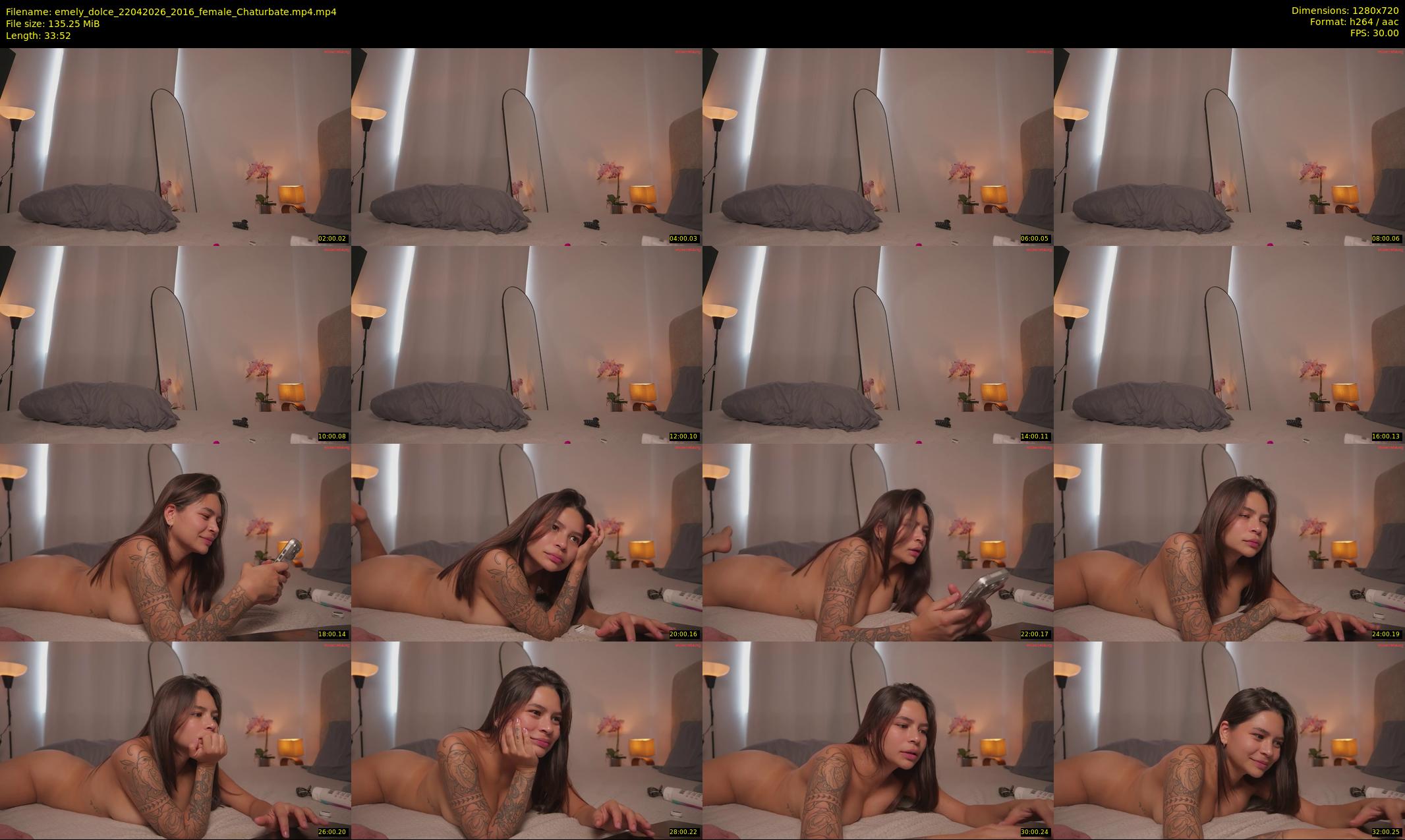 emely_dolce — 34 minute Chaturbate female cam show recording, 720p, Apr 22, 2026