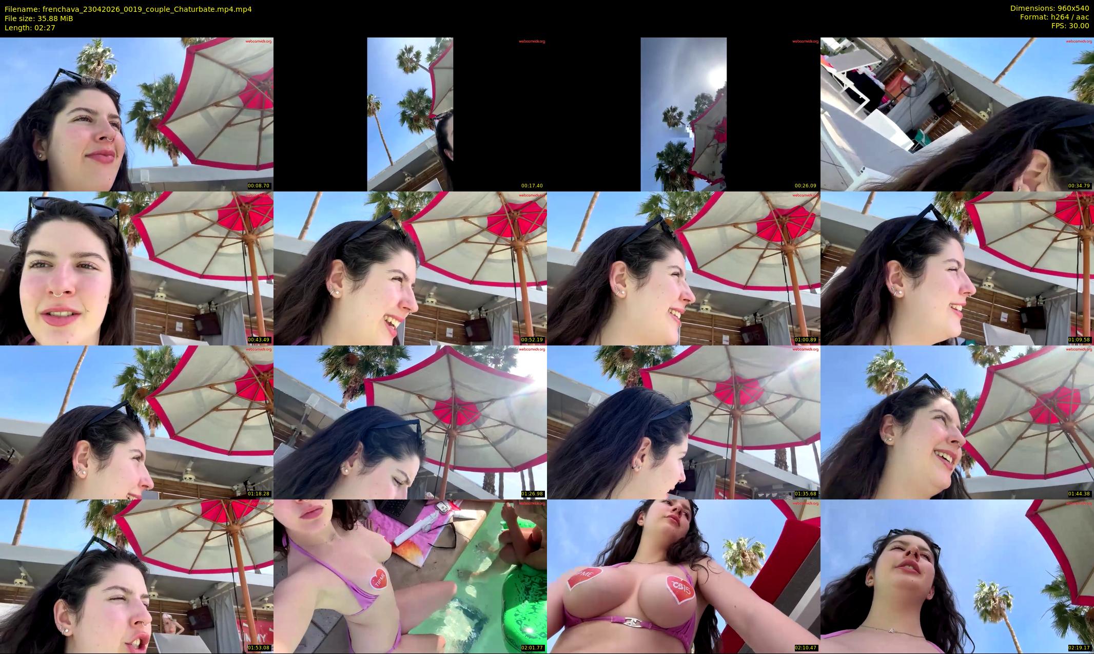 frenchava — 3 minute Chaturbate female cam show recording, 480p, Apr 23, 2026