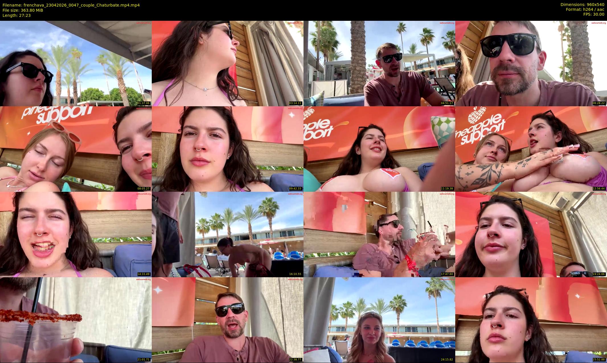 frenchava — 28 minute Chaturbate female cam show recording, 480p, Apr 23, 2026