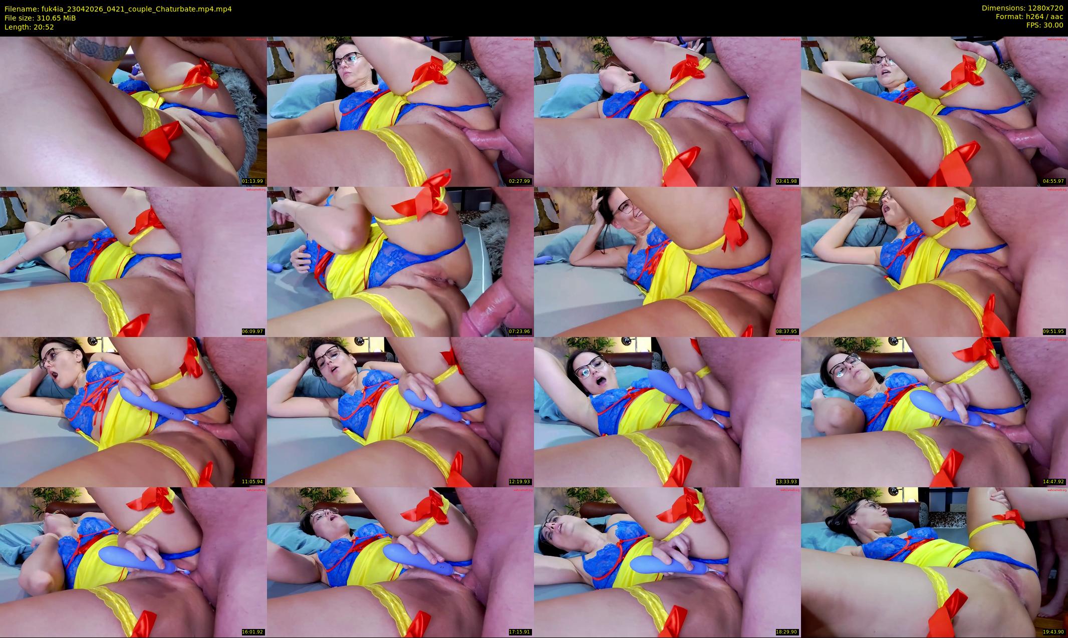 fuk4ia — 21 minute Chaturbate couple cam show recording, 720p, Apr 23, 2026