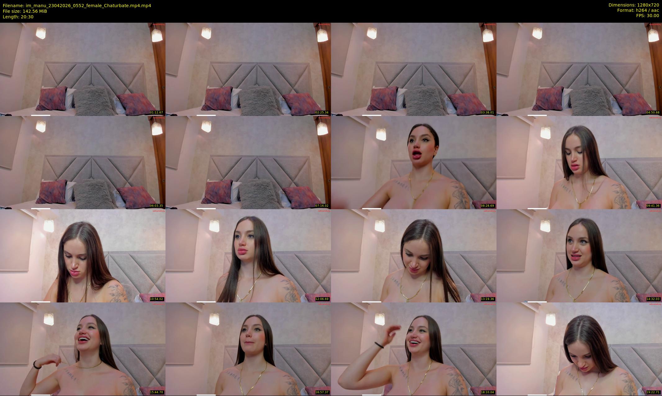 im_manu — 21 minute Chaturbate female cam show recording, 720p, Apr 23, 2026