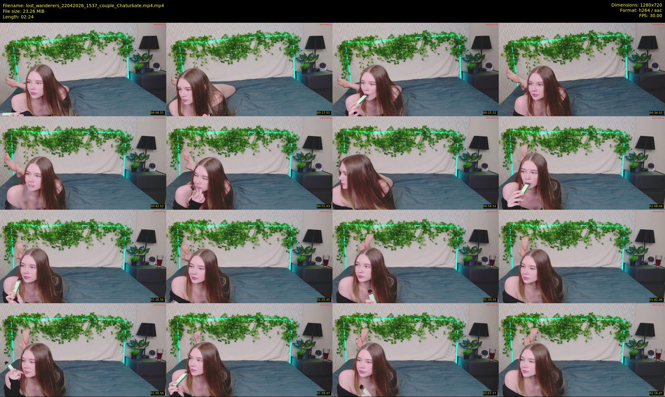 lost_wanderers — 3 minute Chaturbate couple cam show recording, 720p, Apr 22, 2026