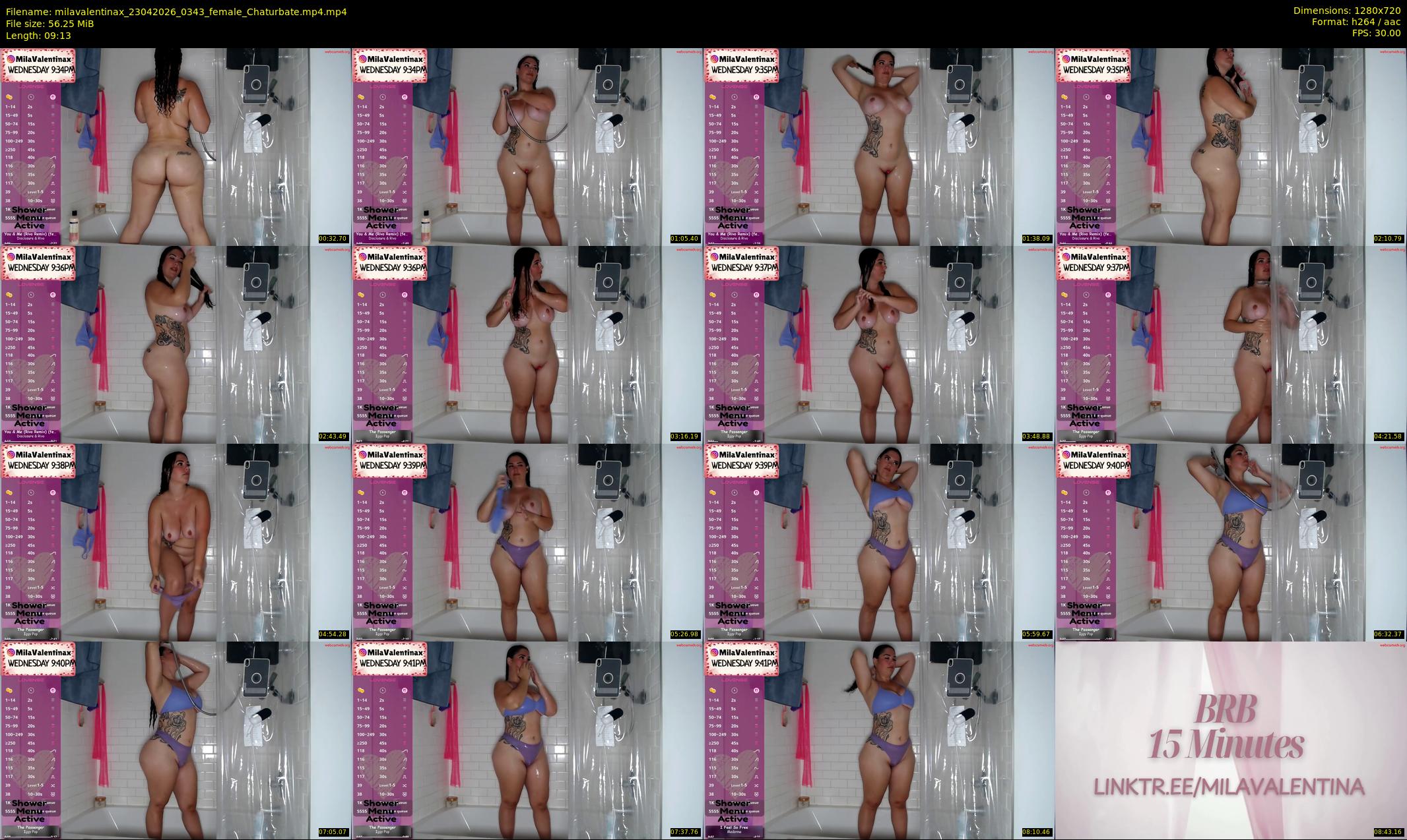 milavalentinax — 10 minute Chaturbate female cam show recording, 720p, Apr 23, 2026