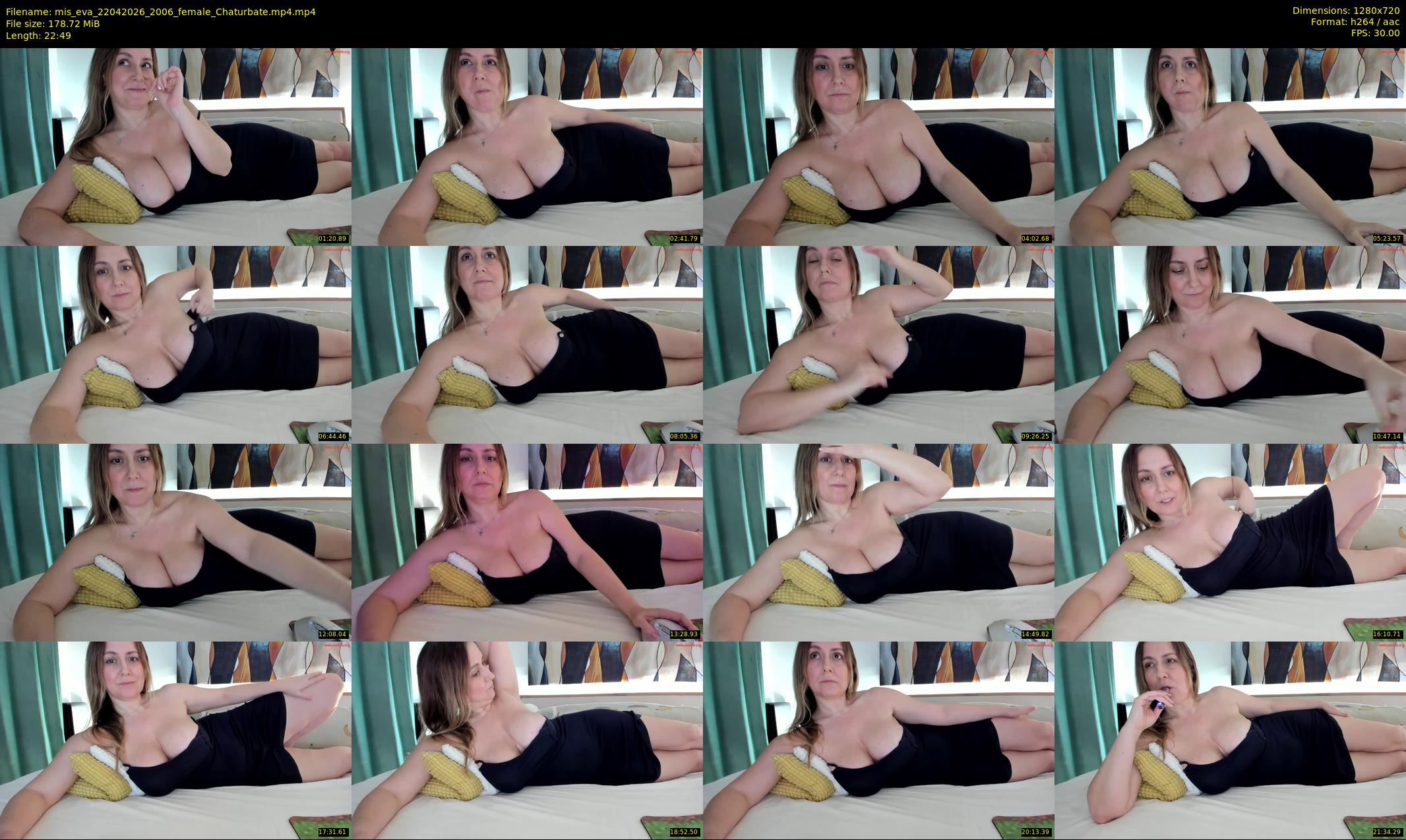 mis_eva — 23 minute Chaturbate female cam show recording, 720p, Apr 22, 2026
