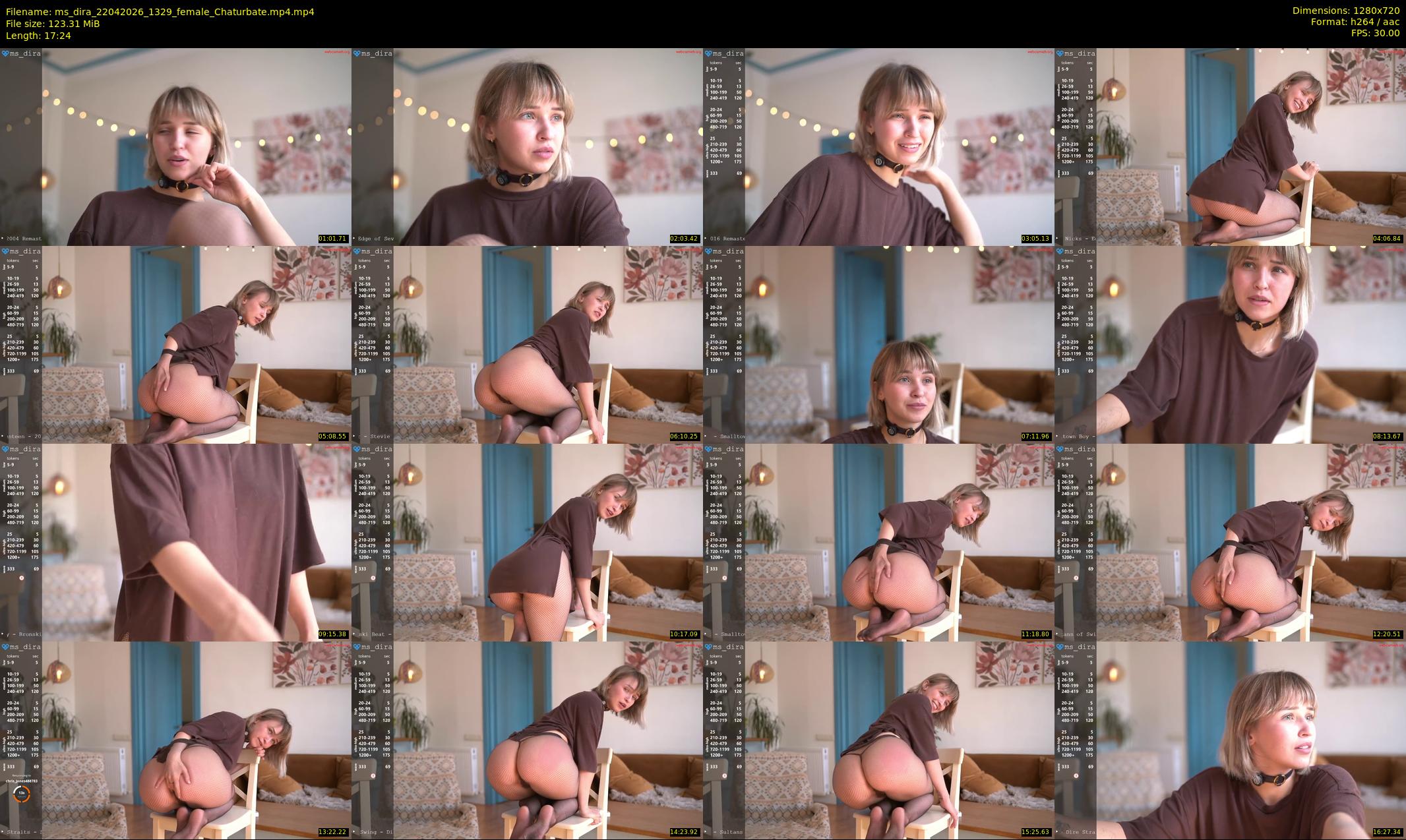 ms_dira — 18 minute Chaturbate female cam show recording, 720p, Apr 22, 2026