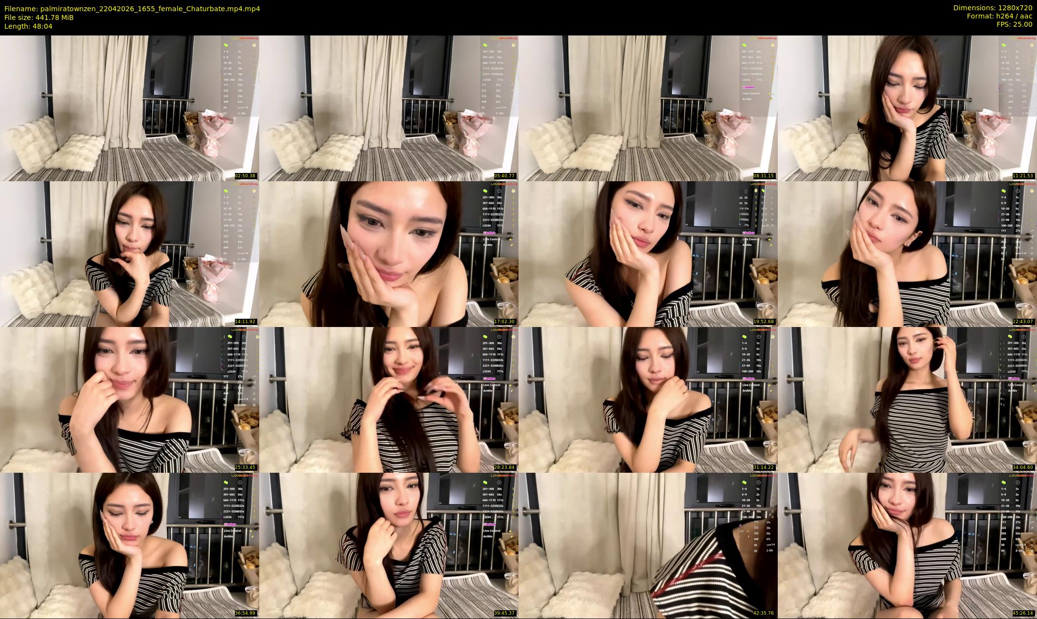 palmiratownzen — 49 minute Chaturbate female cam show recording, 720p, Apr 22, 2026