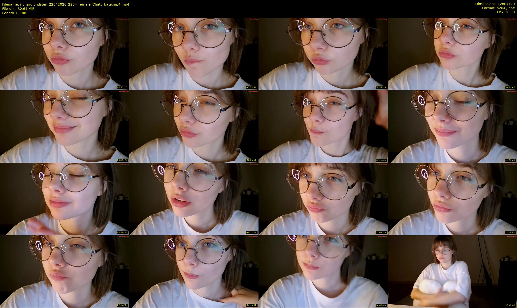 richardlundsten — 4 minute Chaturbate female cam show recording, 720p, Apr 22, 2026