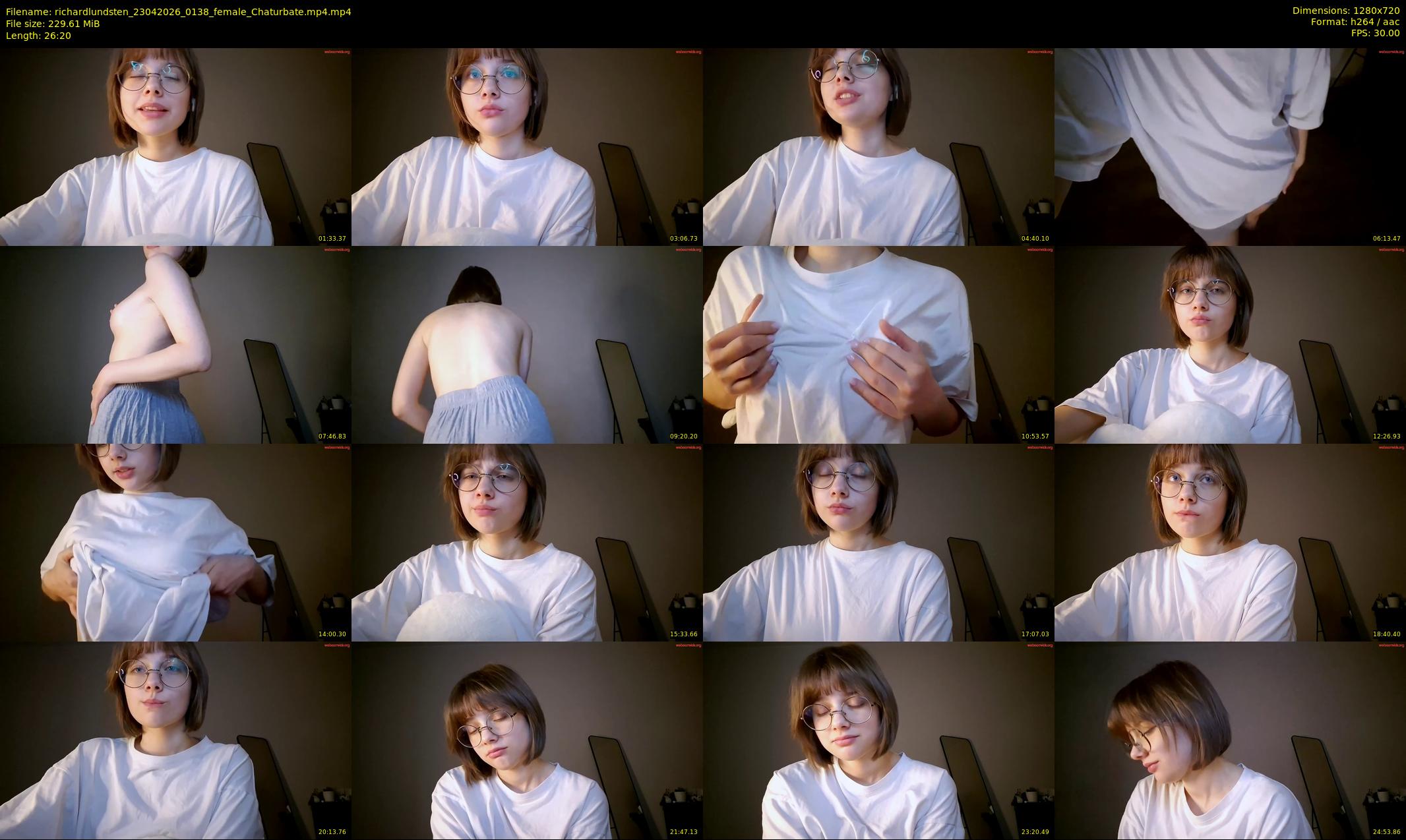 richardlundsten — 27 minute Chaturbate female cam show recording, 720p, Apr 23, 2026
