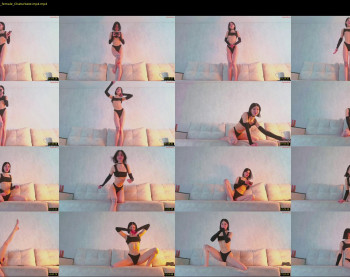 rinacain — 20 minute Chaturbate female cam show recording, 720p, Apr 22, 2026