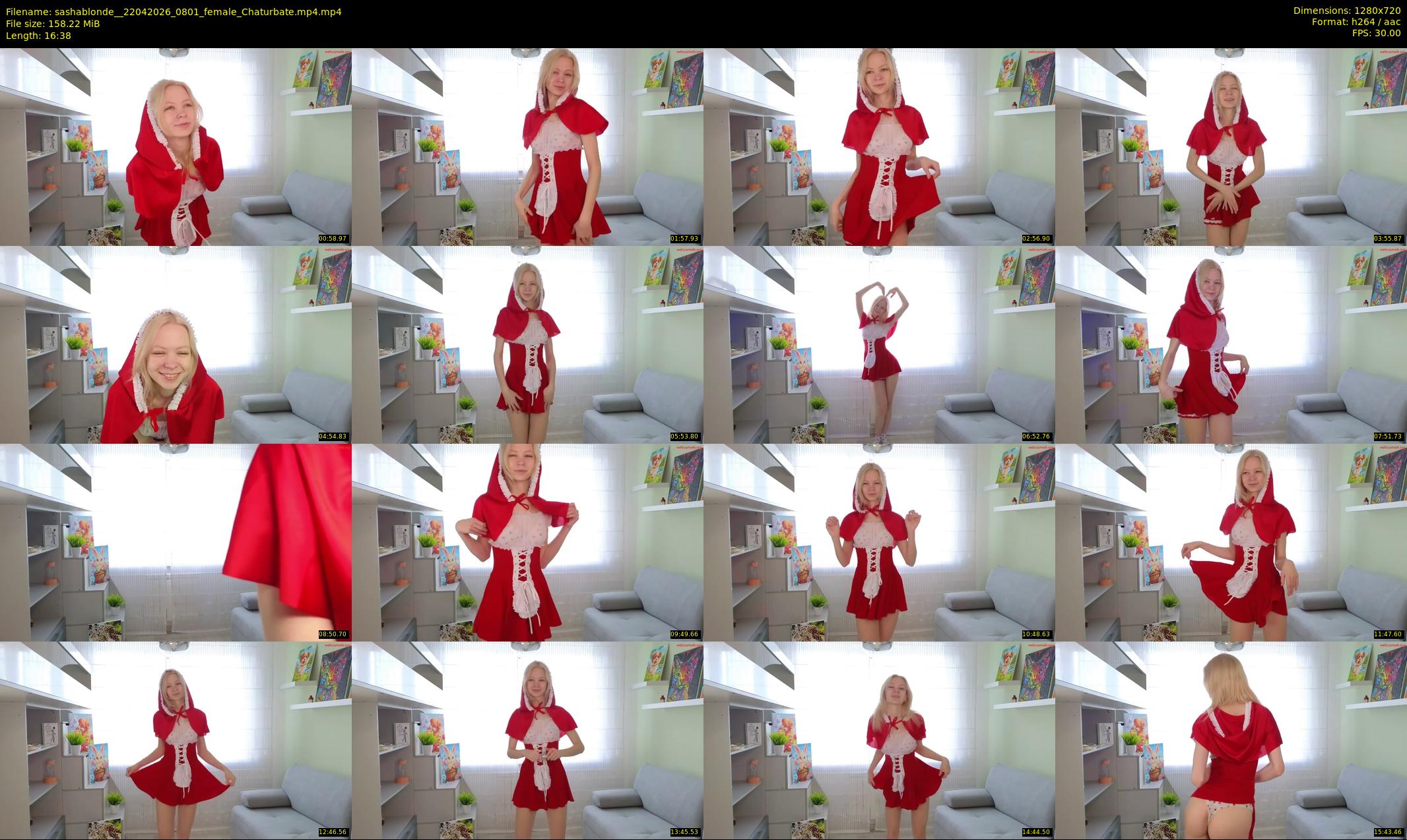 sashablonde_ — 17 minute Chaturbate female cam show recording, 720p, Apr 22, 2026