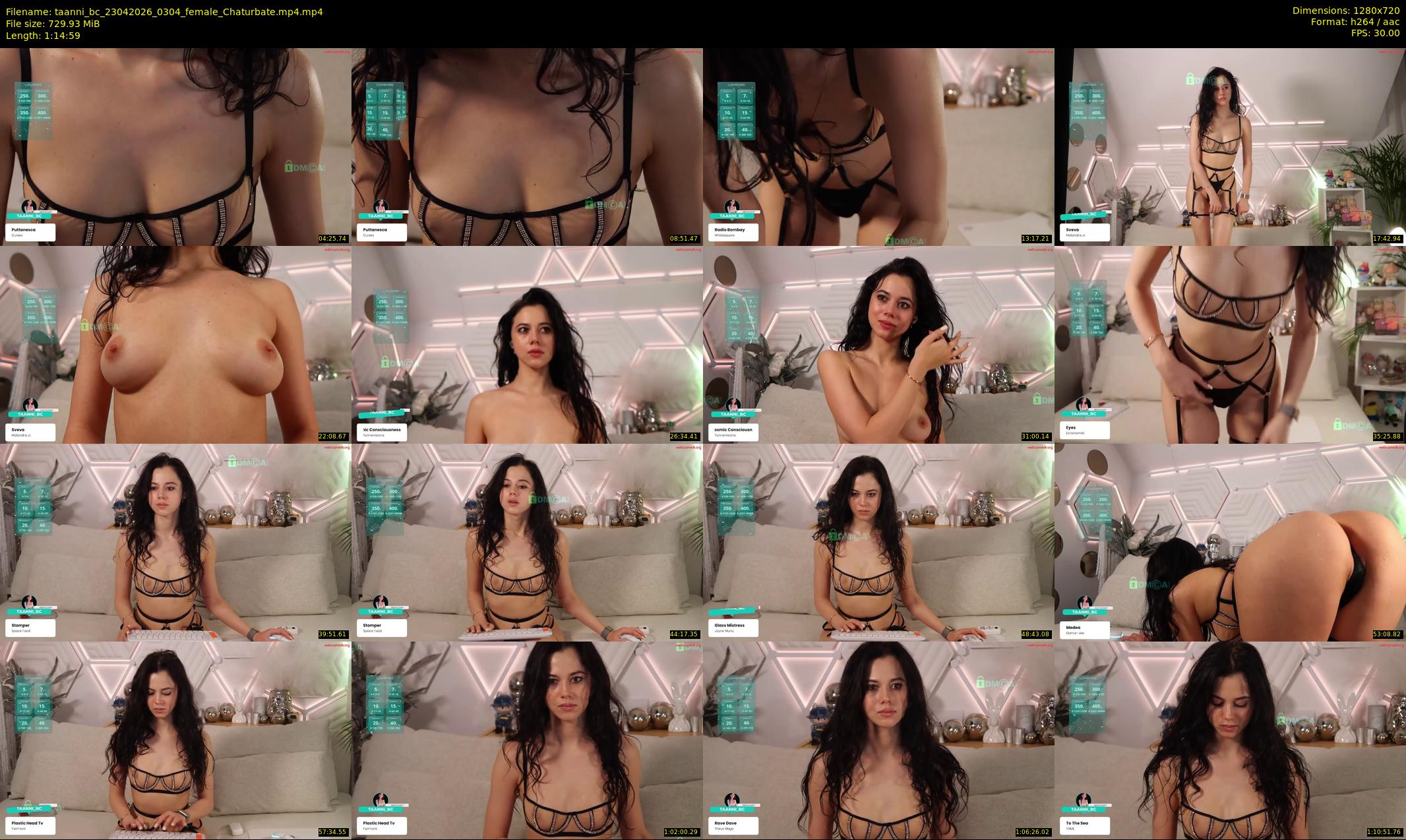 taanni_bc — 75 minute Chaturbate female cam show recording, 720p, Apr 23, 2026