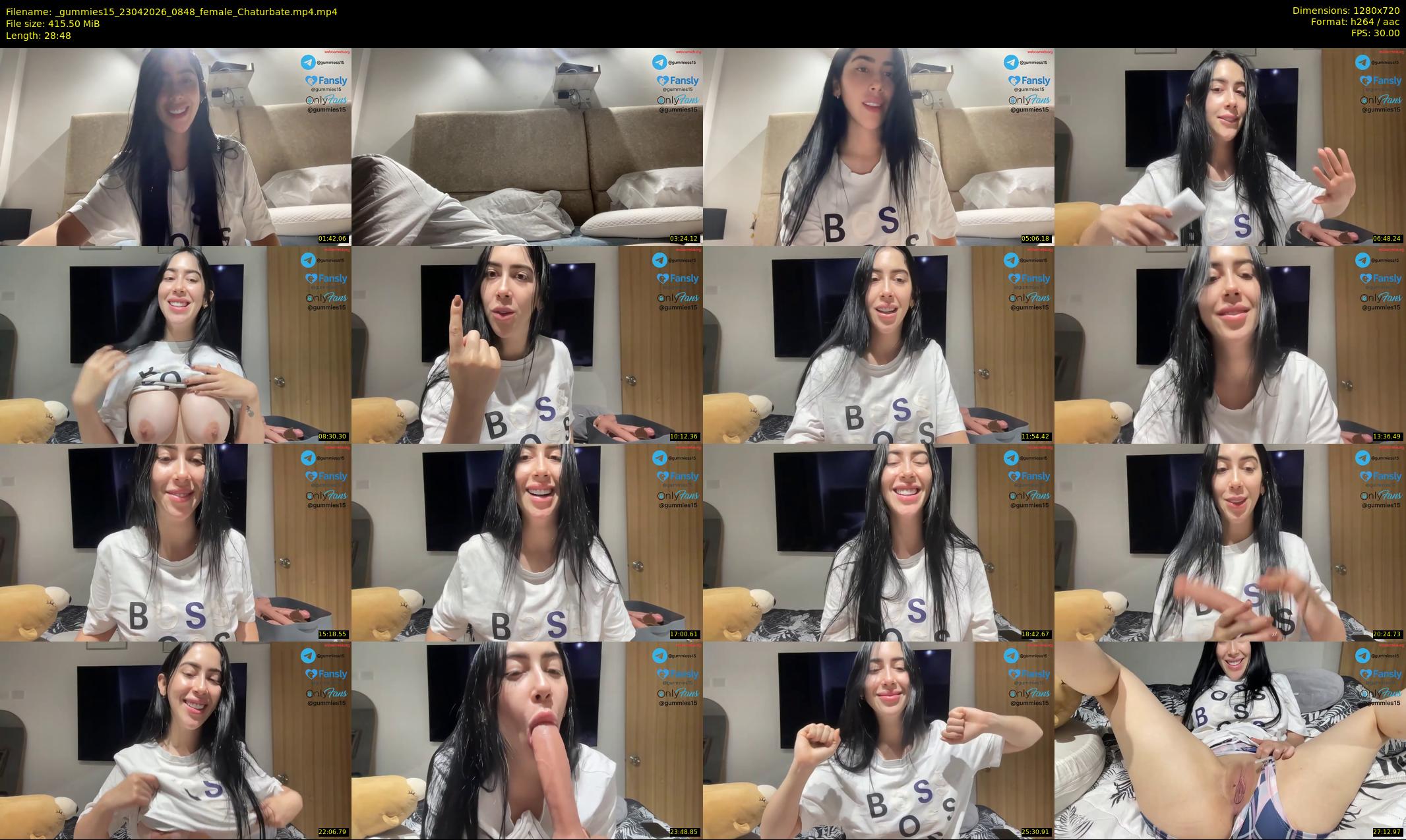 _gummies15 — 29 minute Chaturbate female cam show recording, 720p, Apr 23, 2026