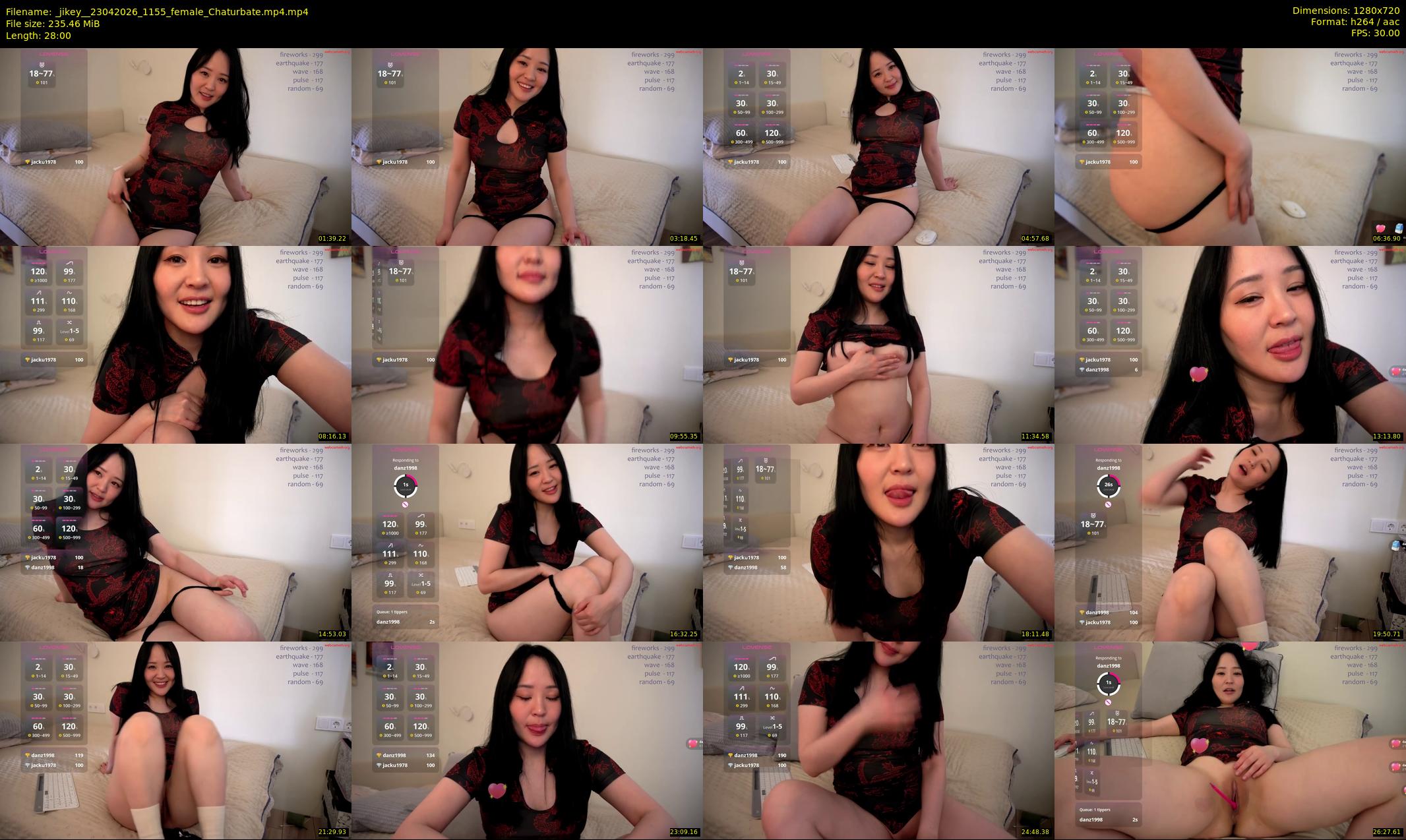 _jikey_ — 28 minute Chaturbate female cam show recording, 720p, Apr 23, 2026