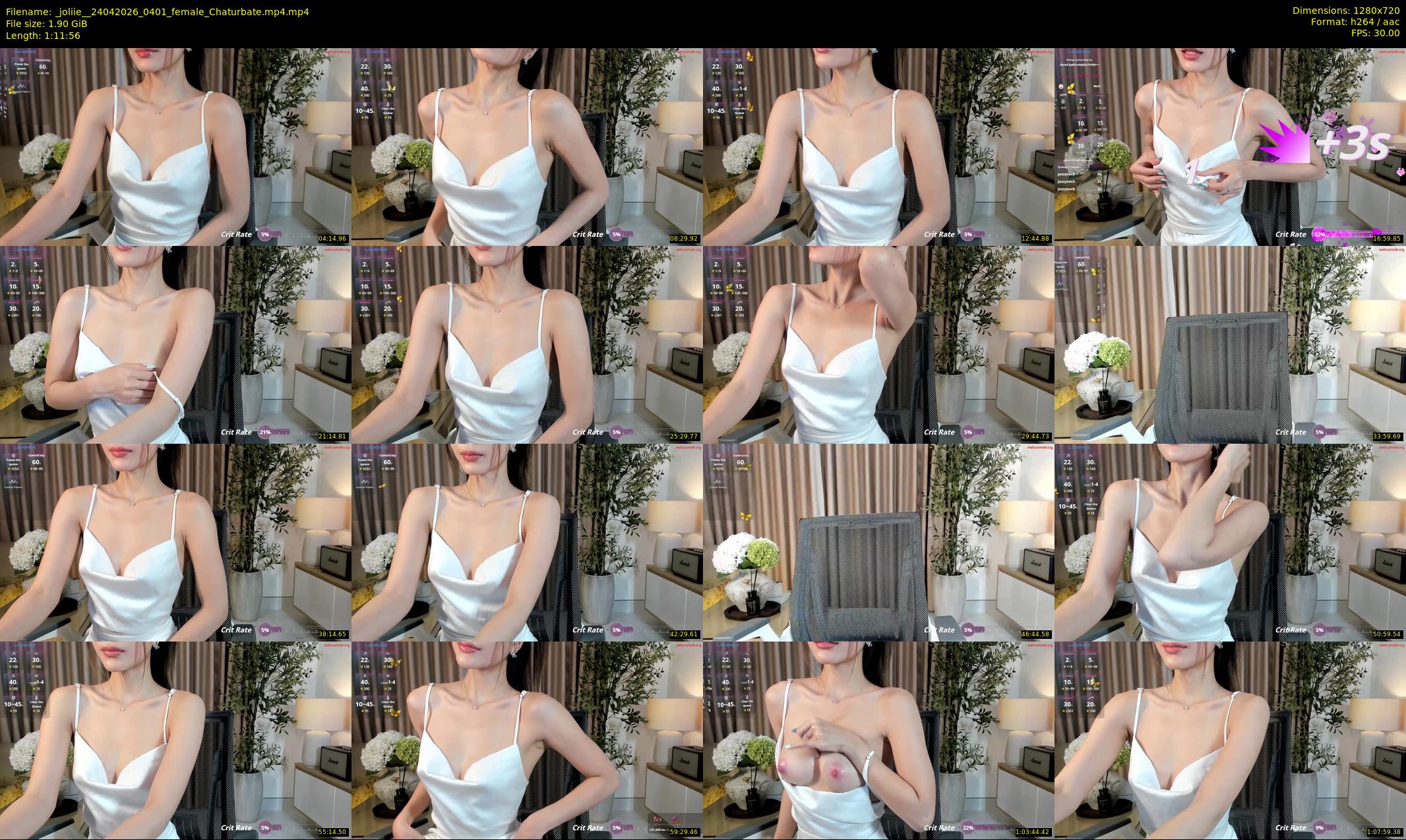 _joliie_ — 72 minute Chaturbate female cam show recording, 720p, Apr 24, 2026